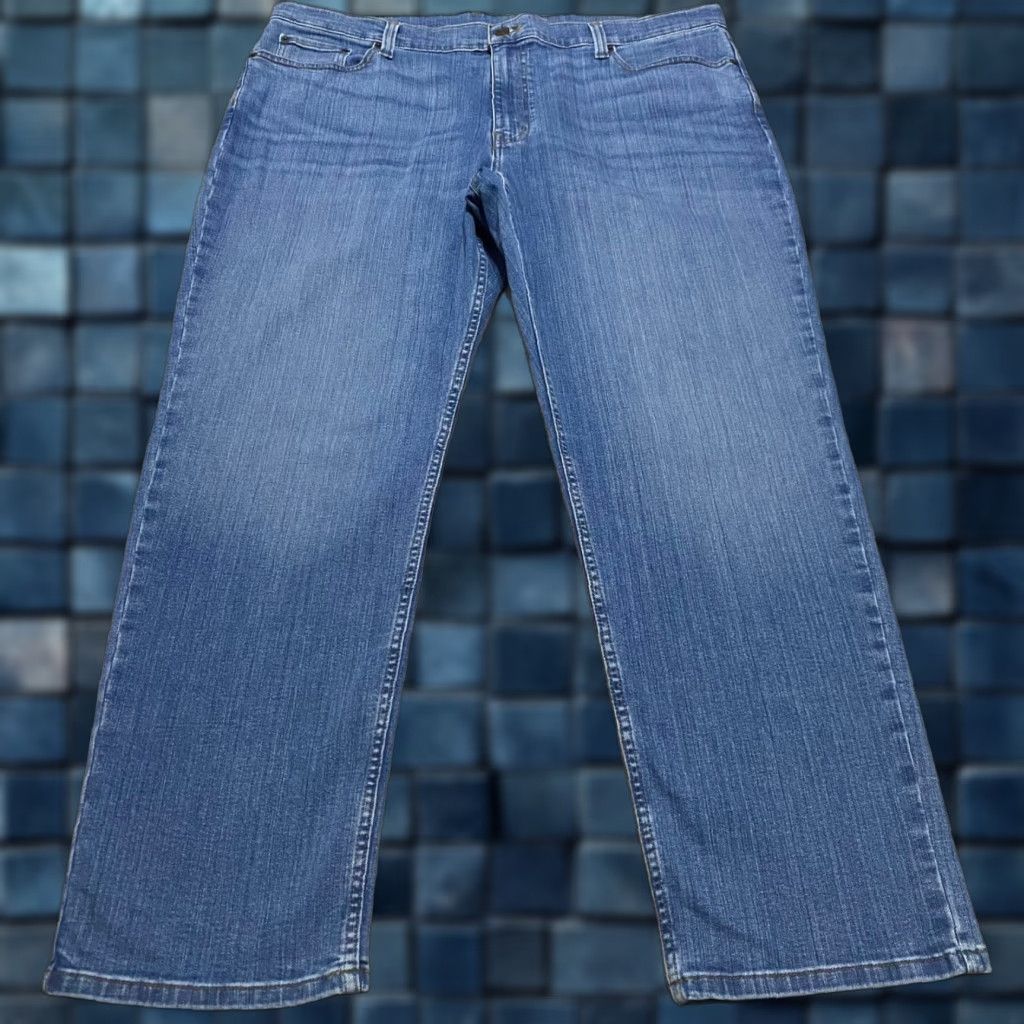 Vintage L.L. Bean Jeans Main Brand Men 42x30 Denim Medium Wash Straight Mid Rise Athletic Regular Beauty? Size US 42 / EU 58 - 1 Thumbnail