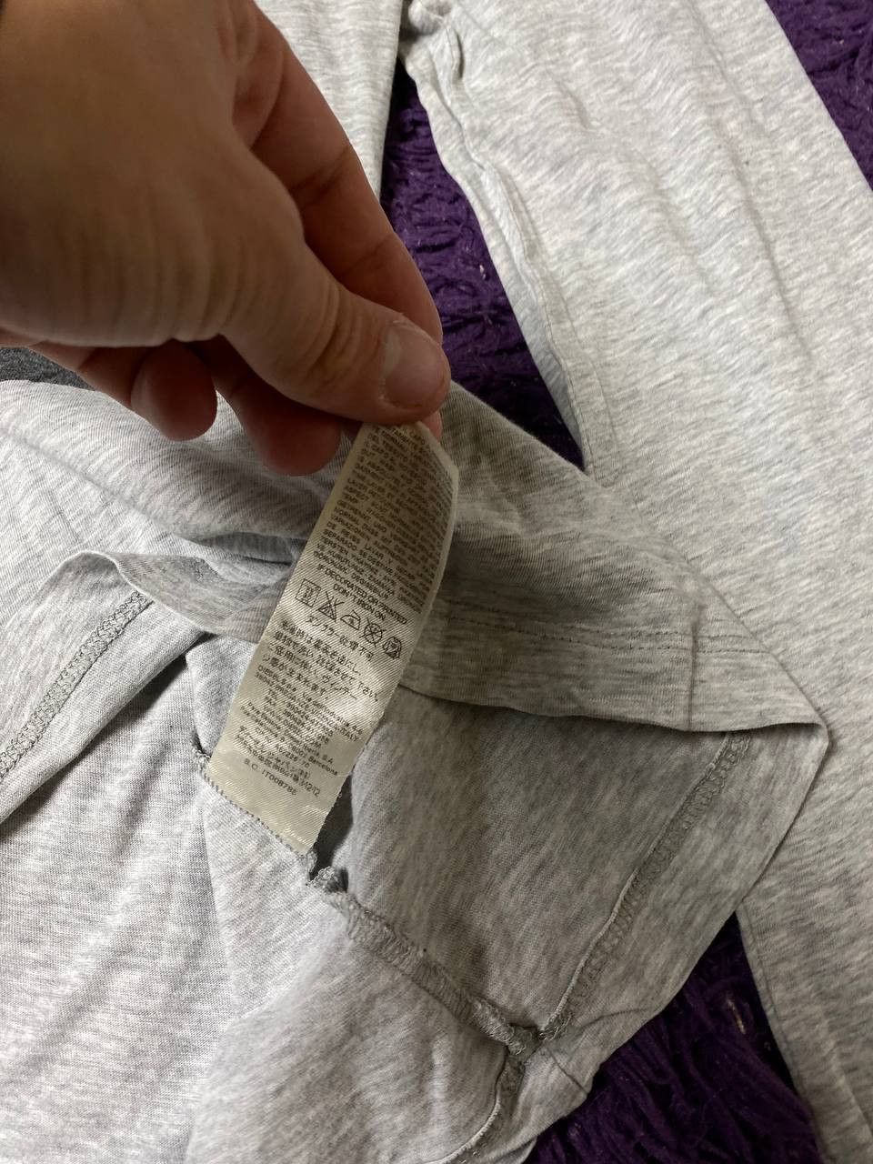 Diesel Y2K Long Sleeve gray big logo Diesel Vintage size L Size US L / EU 52-54 / 3 - 5 Thumbnail