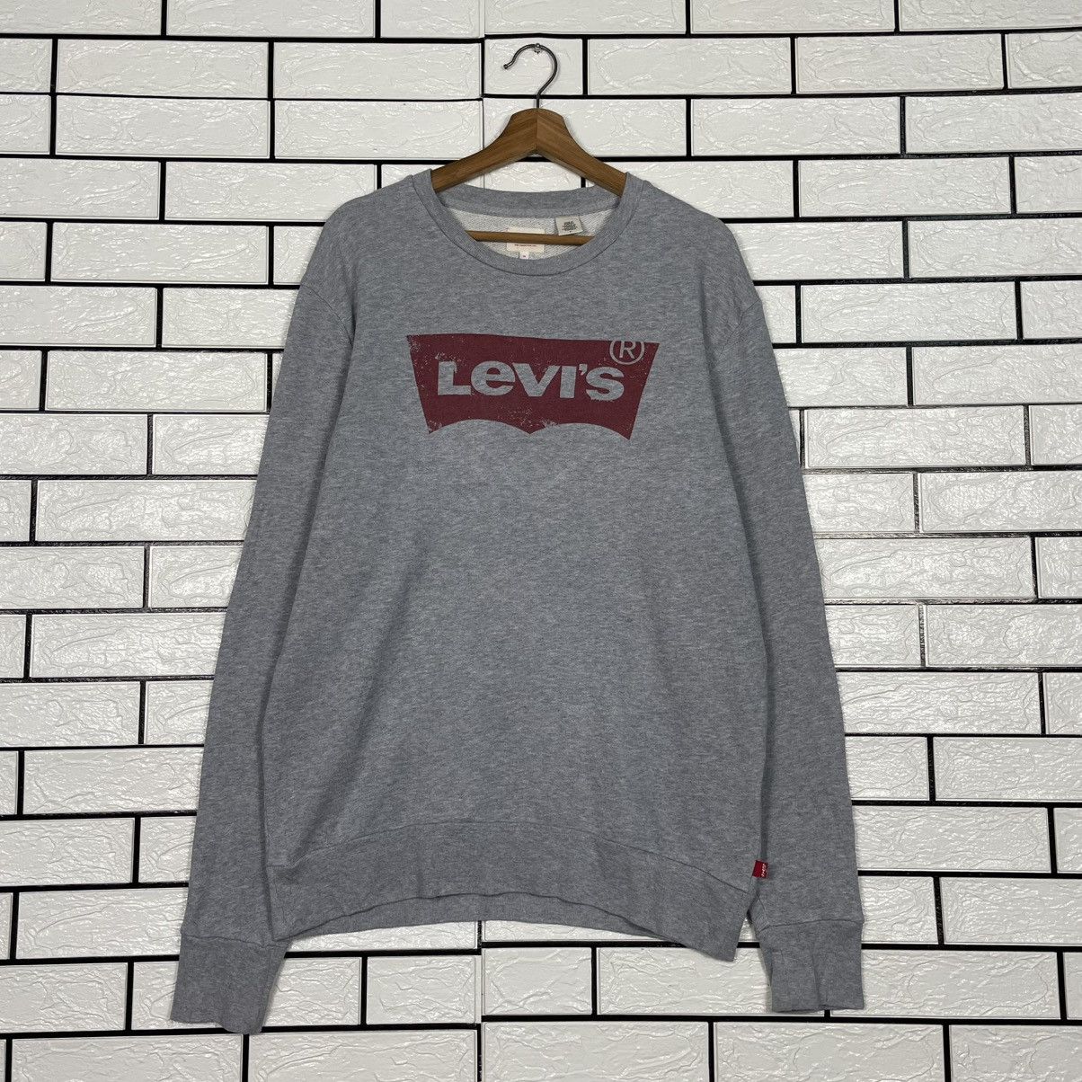 Levi's Levi's Big Logo Crewneck Sweatshirt Size US M / EU 48-50 / 2 - 1 Thumbnail