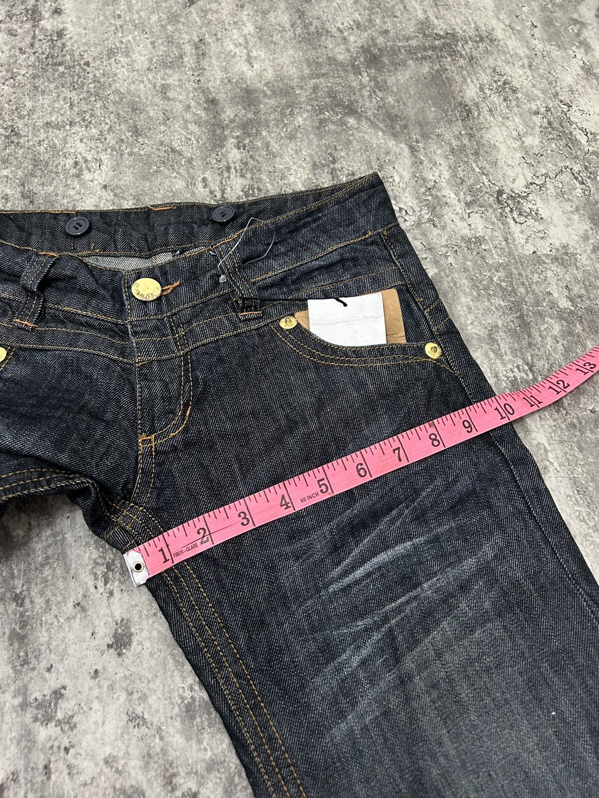 If Six Was Nine × Japanese Brand × Tornado Mart Japanese Sky Bomber Flare Jeans Size US 30 / EU 46 - 18 Thumbnail