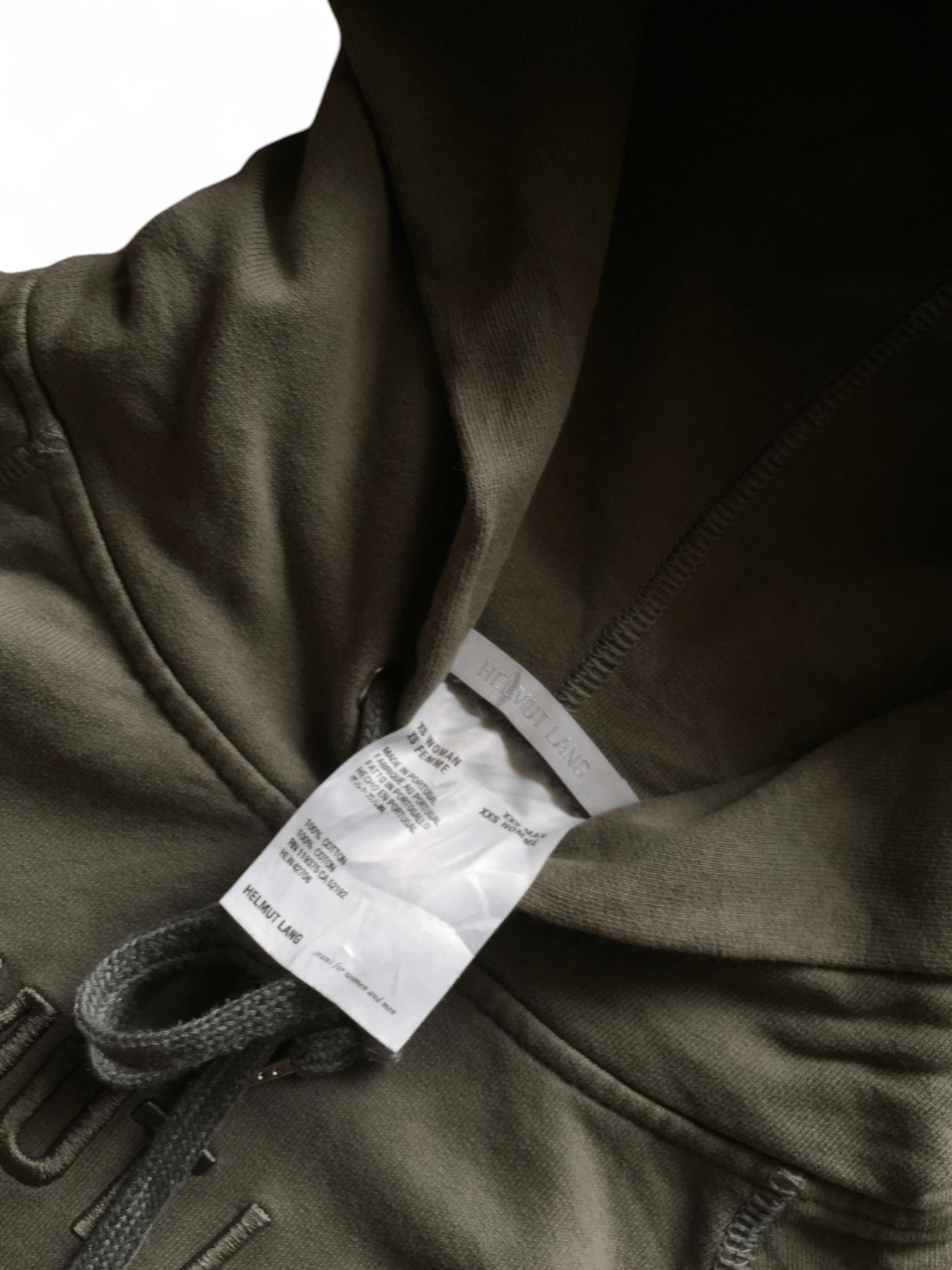Helmut Lang Helmut Lang Monogram Slim Hoodie Size XS / US 0-2 / IT 36-38 - 5 Thumbnail