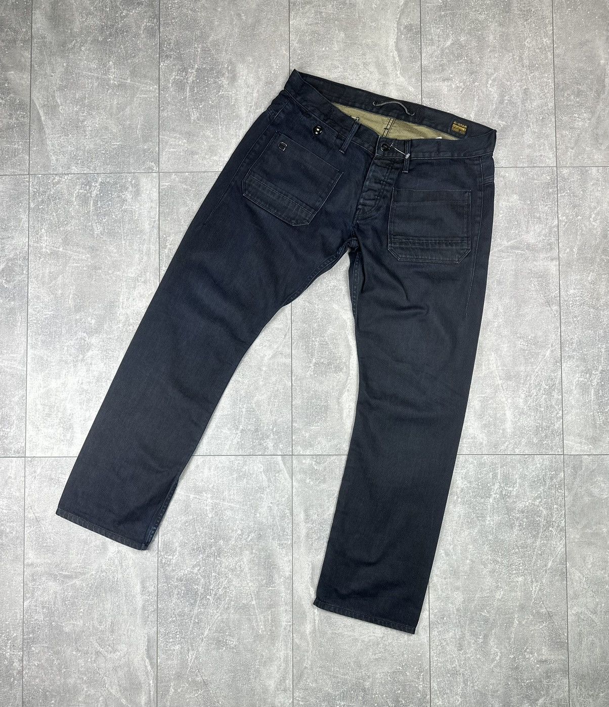 G-Star G Star Raw Denim Jeans Double Pockets Pants Size US 34 / EU 50 - 1 Thumbnail