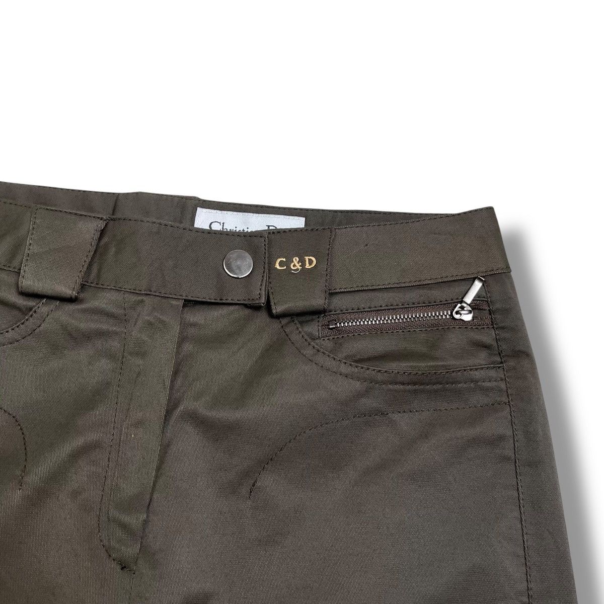 Christian Dior Monsieur NEED GONE💥Christian Dior Flared Pants Size 26" / US 2 / IT 38 - 5 Thumbnail