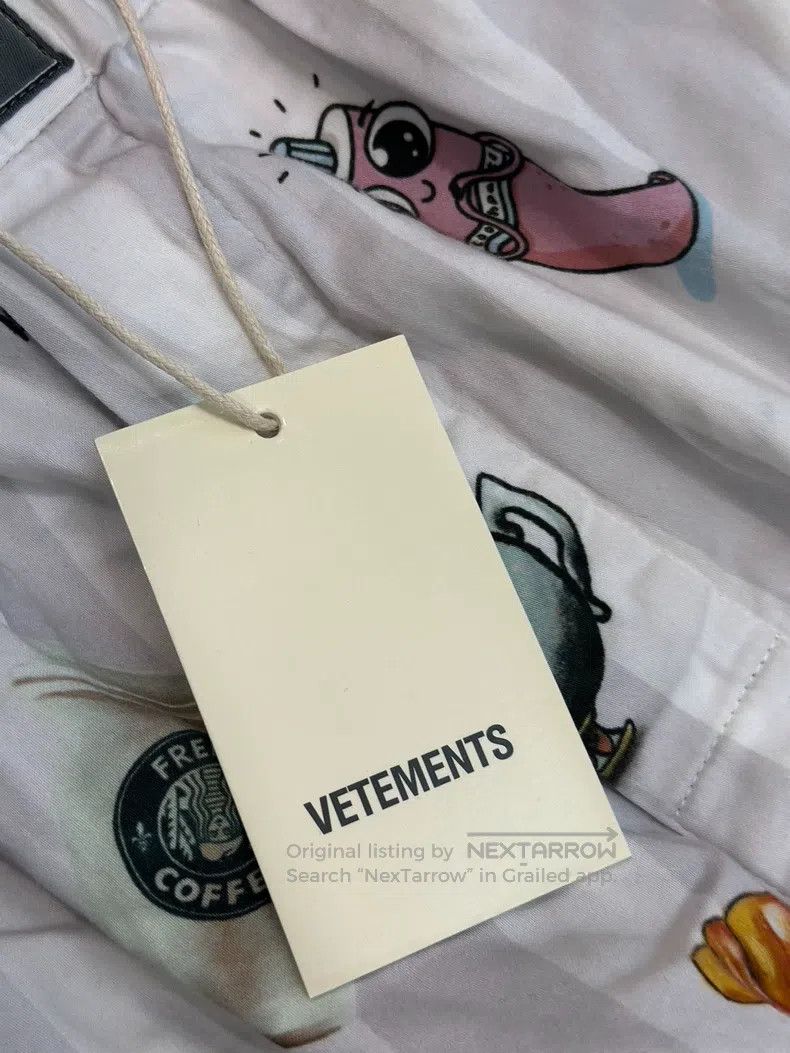 Vetements Vetements size XS Cartoon Print Pajama Pants Size US 27 - 2 Thumbnail