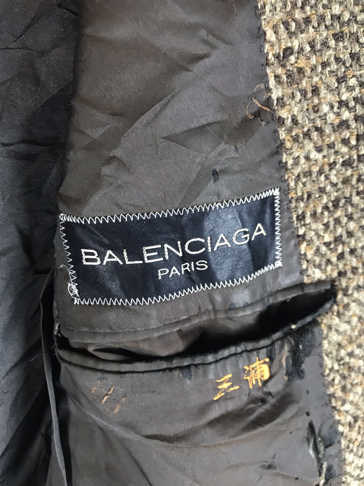 Balenciaga 🔥Rare🔥Vintage Balenciaga Wool Tweed Jacket Size US M / EU 48-50 / 2 - 11 Thumbnail