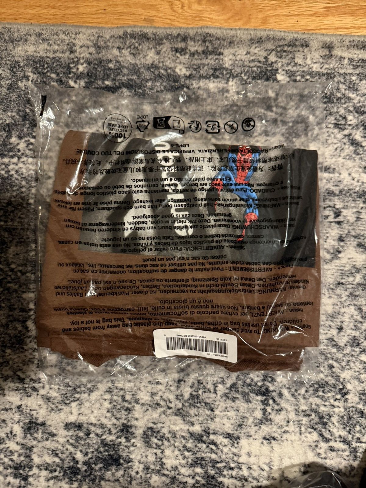 Supreme Supreme spiderman tee brown size small IN HAND‼️ Size US S / EU 44-46 / 1 - 2 Thumbnail