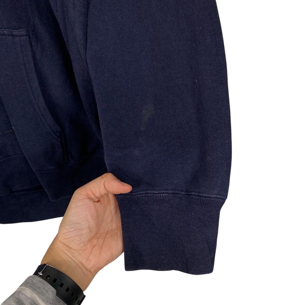 Japanese Brand Navy Yokosuka Ready Parka For Peace Hoodie Size US XL / EU 56 / 4 - 12 Thumbnail