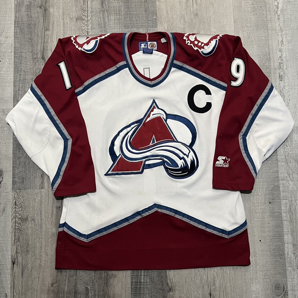 VTG Joe Sakic Starter Jersey Colorado Avalanche NHL 1995-99