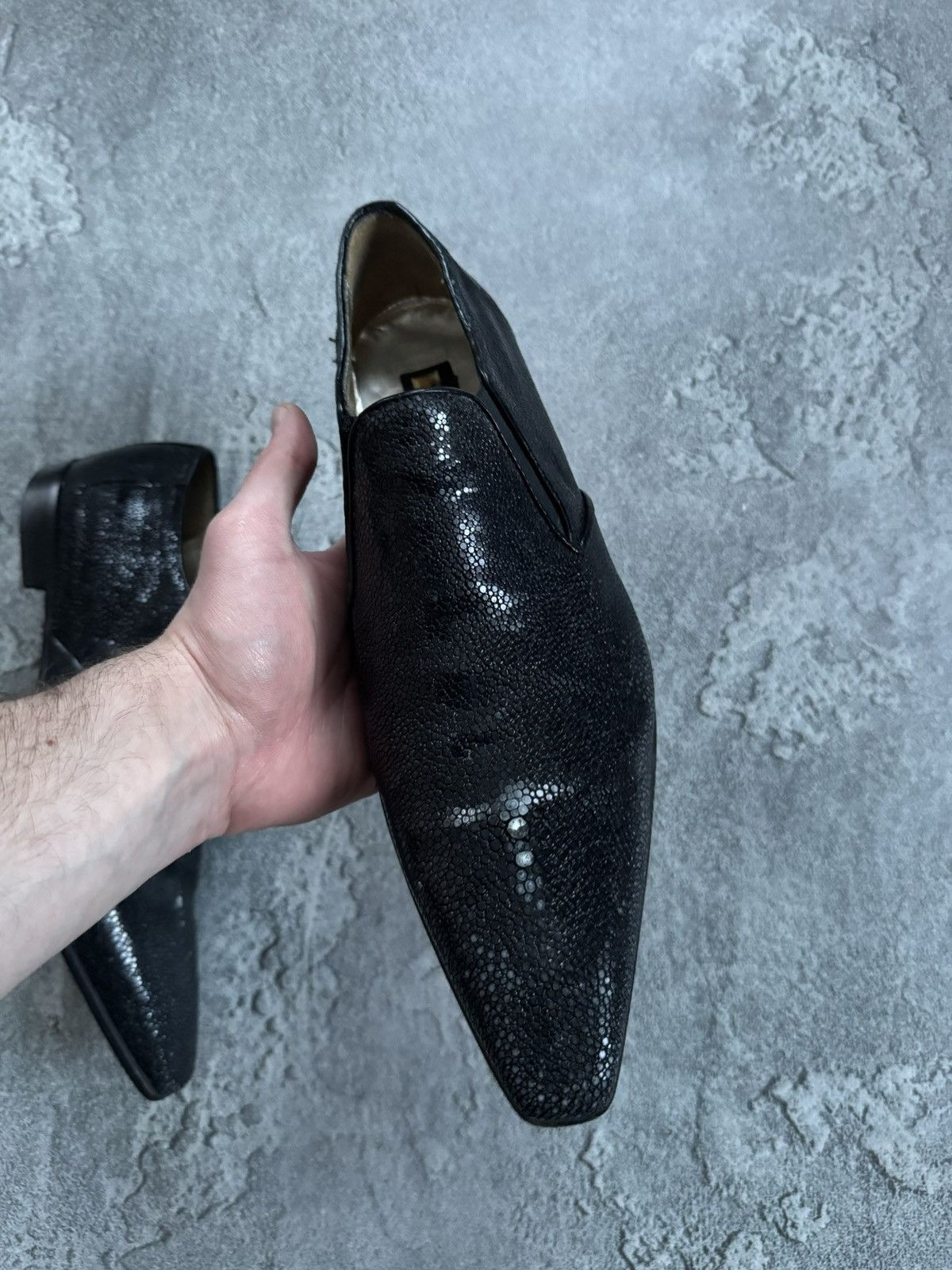 Zilli Zilli leather stingray skin shoes casual luxury Size US 8.5 / EU 41-42 - 7 Thumbnail
