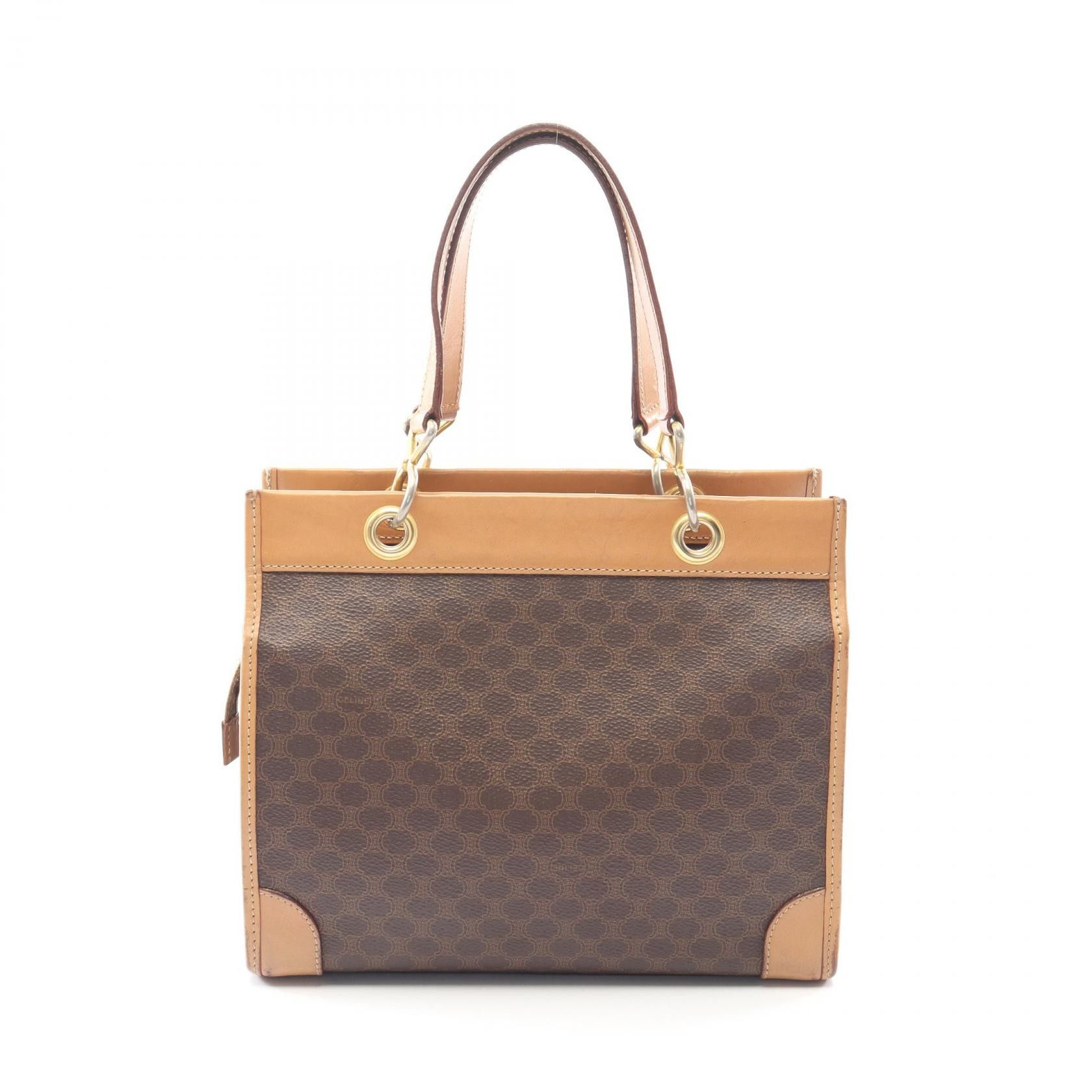 Celine Celine CELINE Macadam Coated Canvas Handbag Plastic / Synthetic Handbag DUTY FREE for USA Size ONE SIZE - 1 Thumbnail