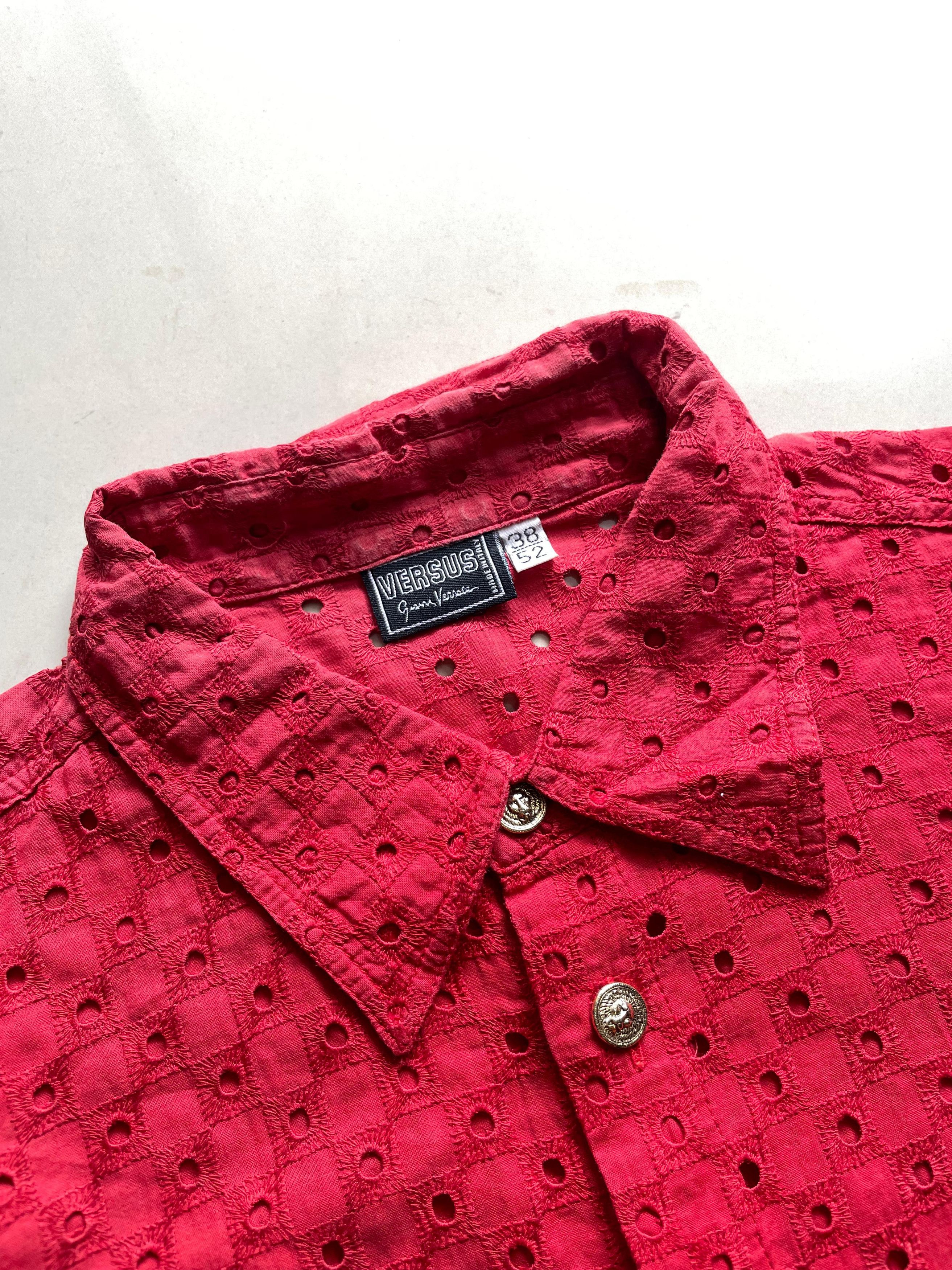 Versace Vintage 90s Gianni Versace Anglaise pattern Size US L / EU 52-54 / 3 - 6 Thumbnail