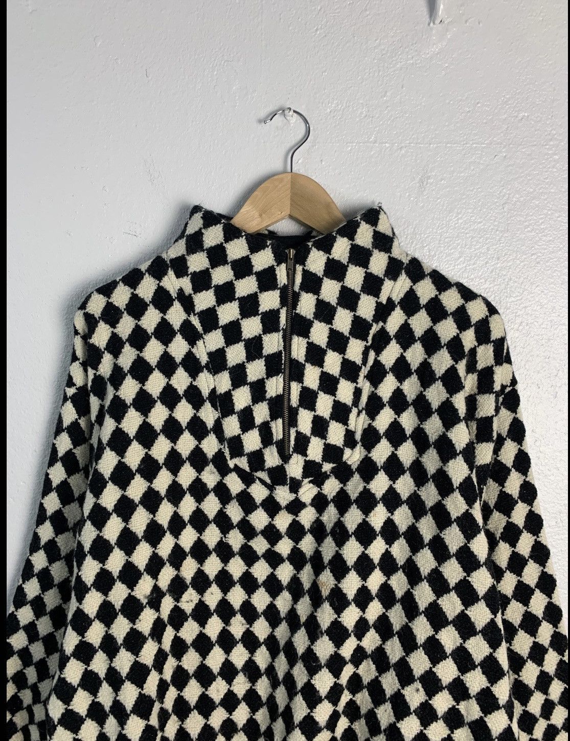 Japanese Brand May Beetle Plaid Sweater Size US L / EU 52-54 / 3 - 4 Thumbnail