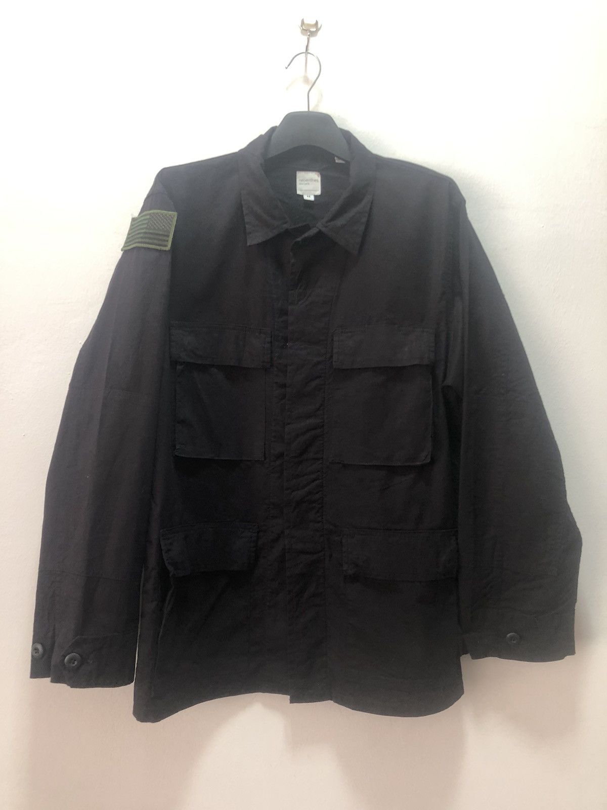 Nepenthes NEPENTHES NY Military Shirt American Flag Double Pocket Size US M / EU 48-50 / 2 - 1 Thumbnail