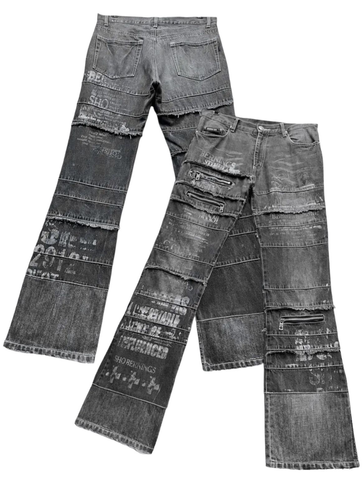 STUDIOUS × Seditionaries × Vintage 🔥BERNINGSSHO Seditionaries FLARE Hysteric Hagi Patchwork Size US 31 - 1 Thumbnail
