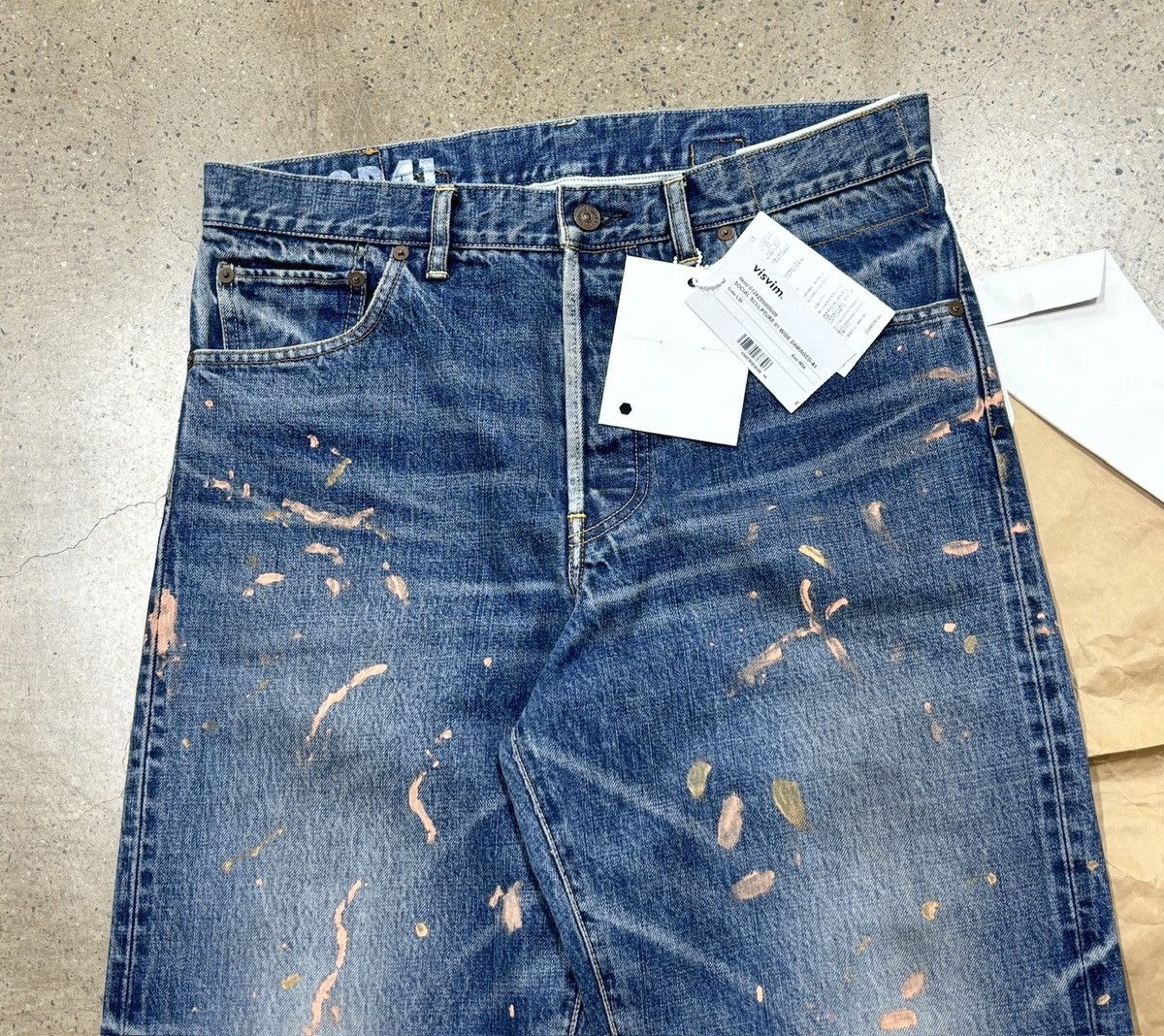 Visvim Visvim 24aw Social Sculpture 01 Wide D41 Damaged 41 01.3D41 Size US 34 / EU 50 - 4 Thumbnail
