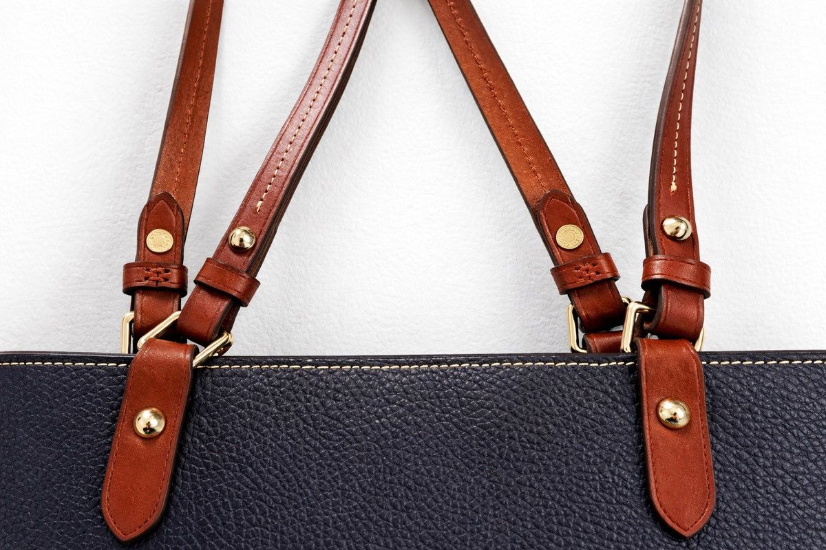 Dooney & Bourke Dooney & Bourke slate blue Janie Leather Tote Bag Size ONE SIZE - 8 Thumbnail