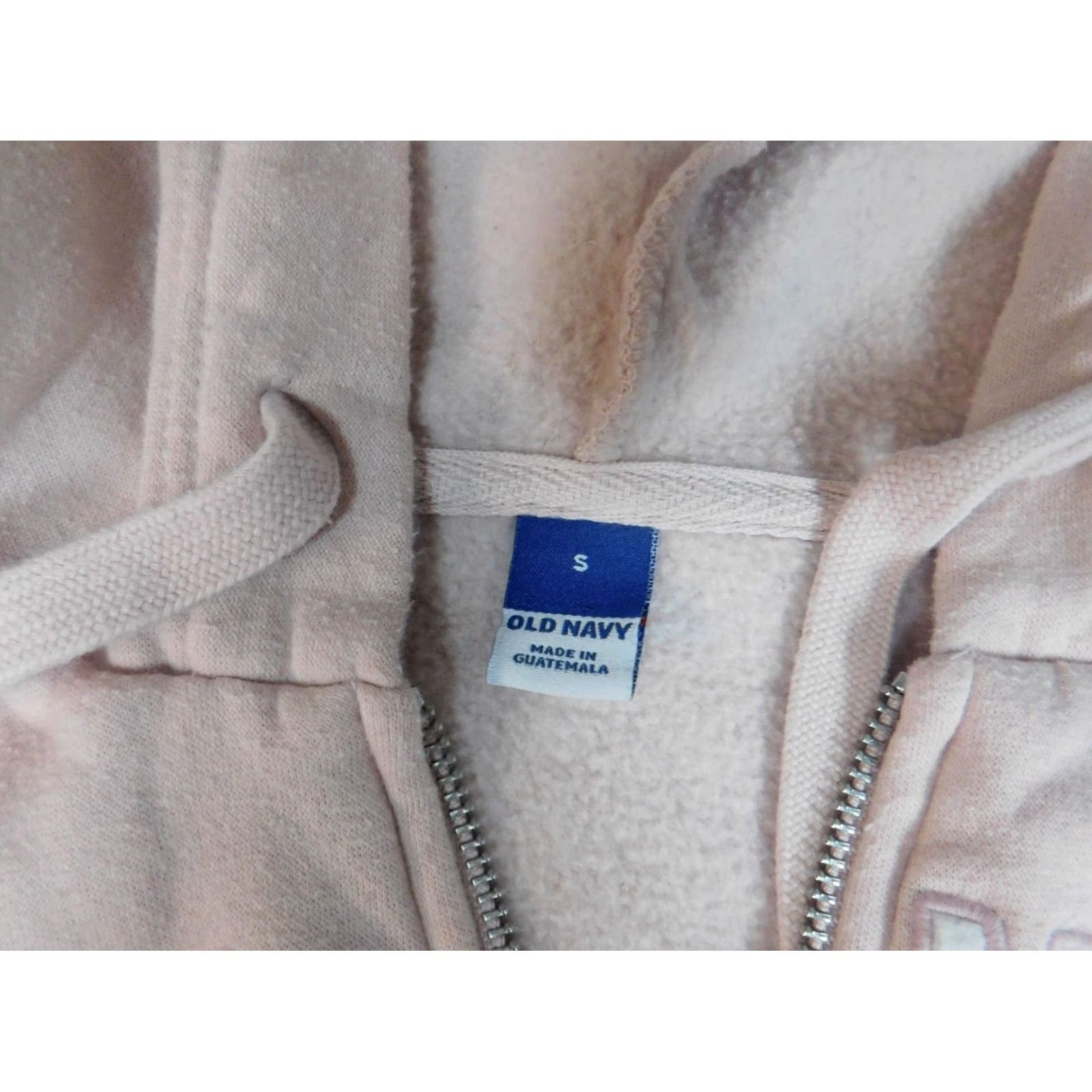 Old Navy Old Navy Womens Sweater Pullover Zip Knit Pink Small Crew Neck Puff Sleeve Bow Button Full Zip - Mens? Size S / US 4 / IT 40 - 5 Thumbnail