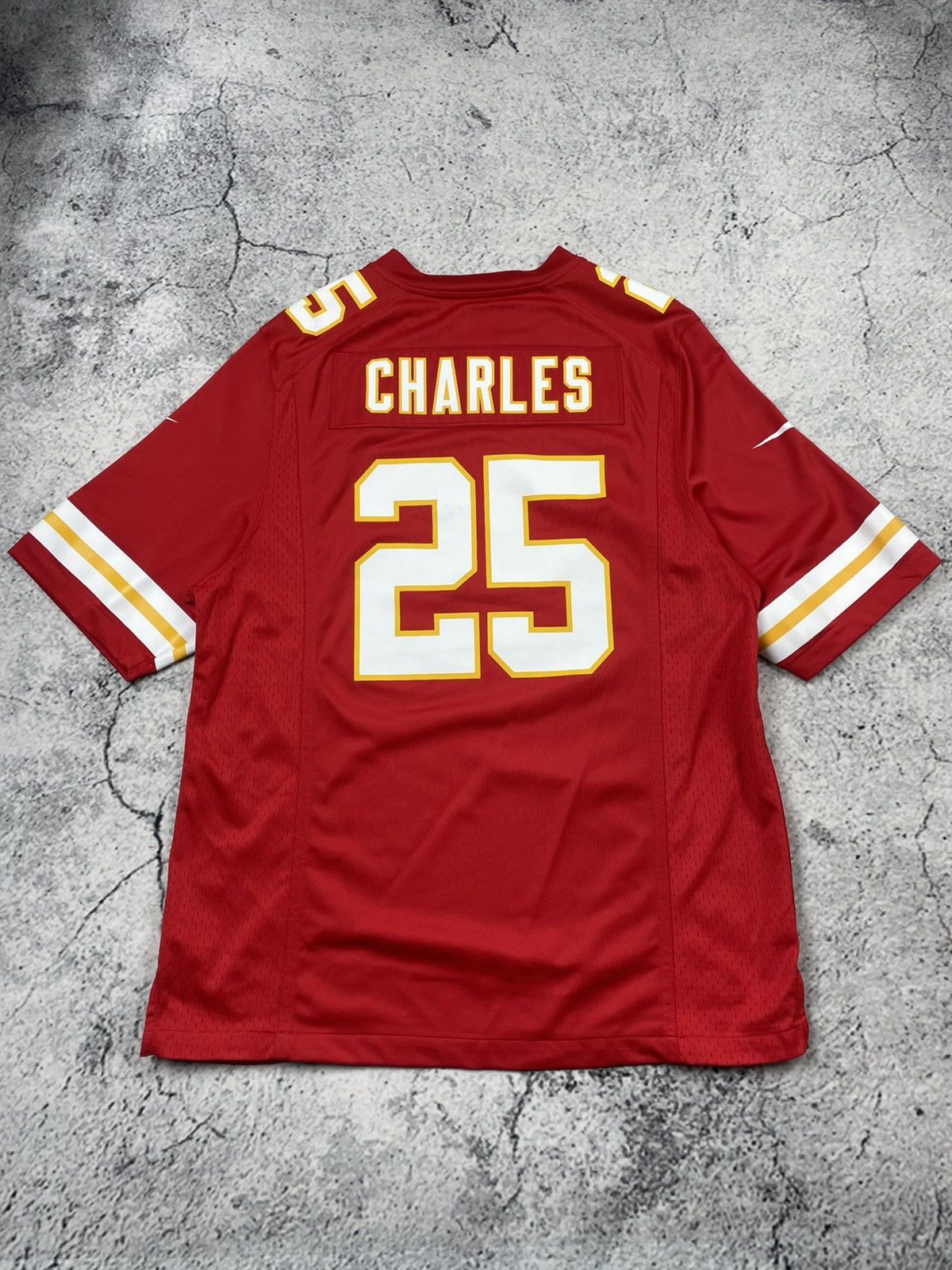 Nike Nike L Kansas City Chiefs #25 Jamaal Charles NFL Jersey Red Size US L / EU 52-54 / 3 - 2 Thumbnail