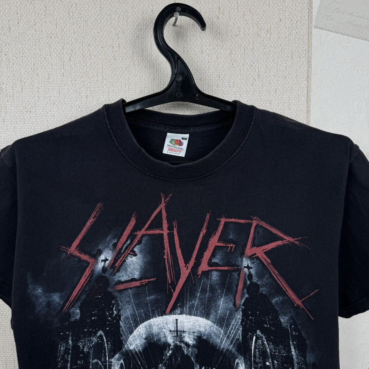 Slayer Vintage Slayer T shirt Rock Black 00s Sz M Band Merch Music Size US M / EU 48-50 / 2 - 9 Thumbnail