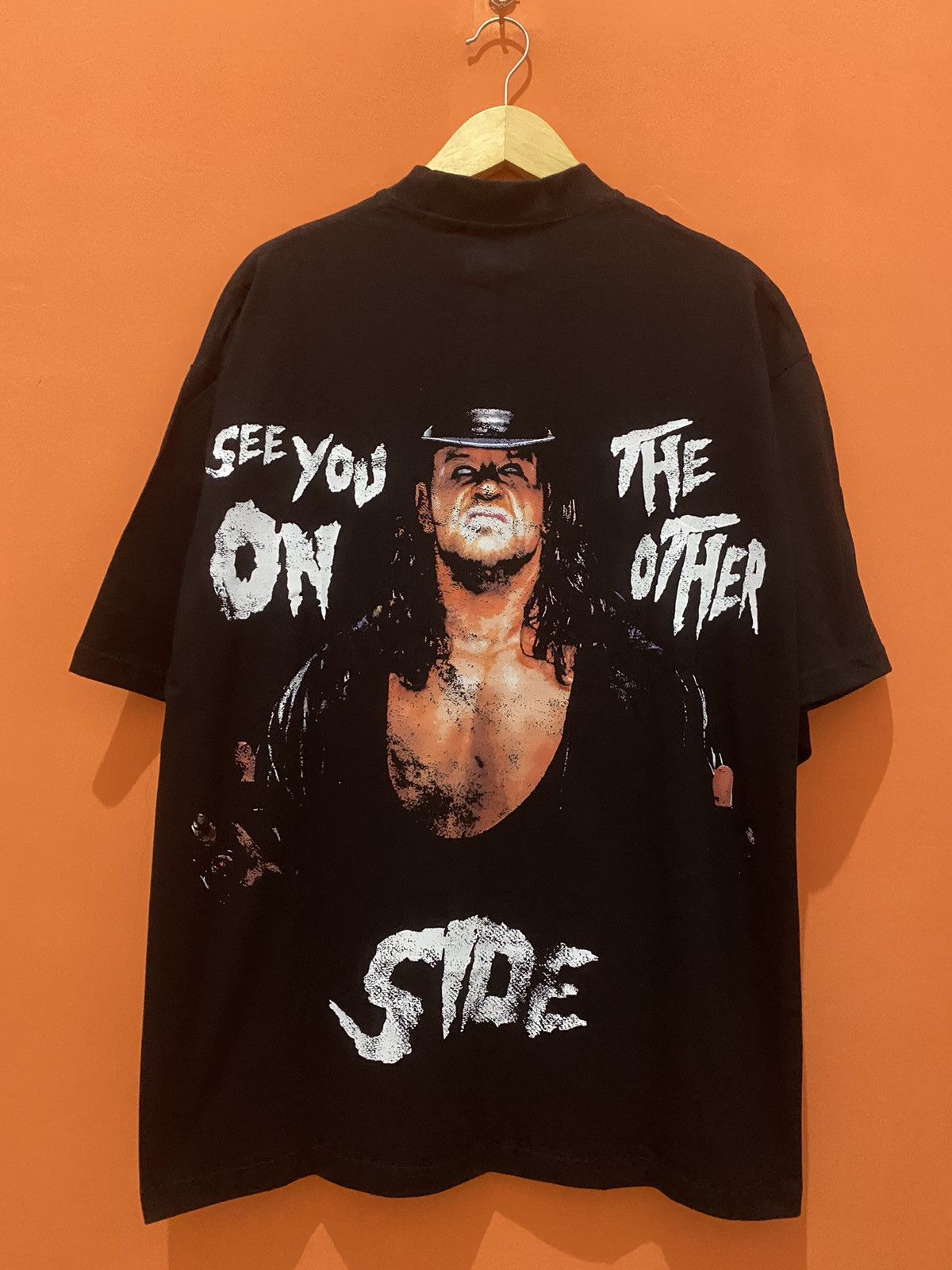 Vintage × WCW/nWo × WWF 🔥RARE🔥 The Undertaker Smackdown Wrestling Mankind boot tee Size US L / EU 52-54 / 3 - 2 Thumbnail
