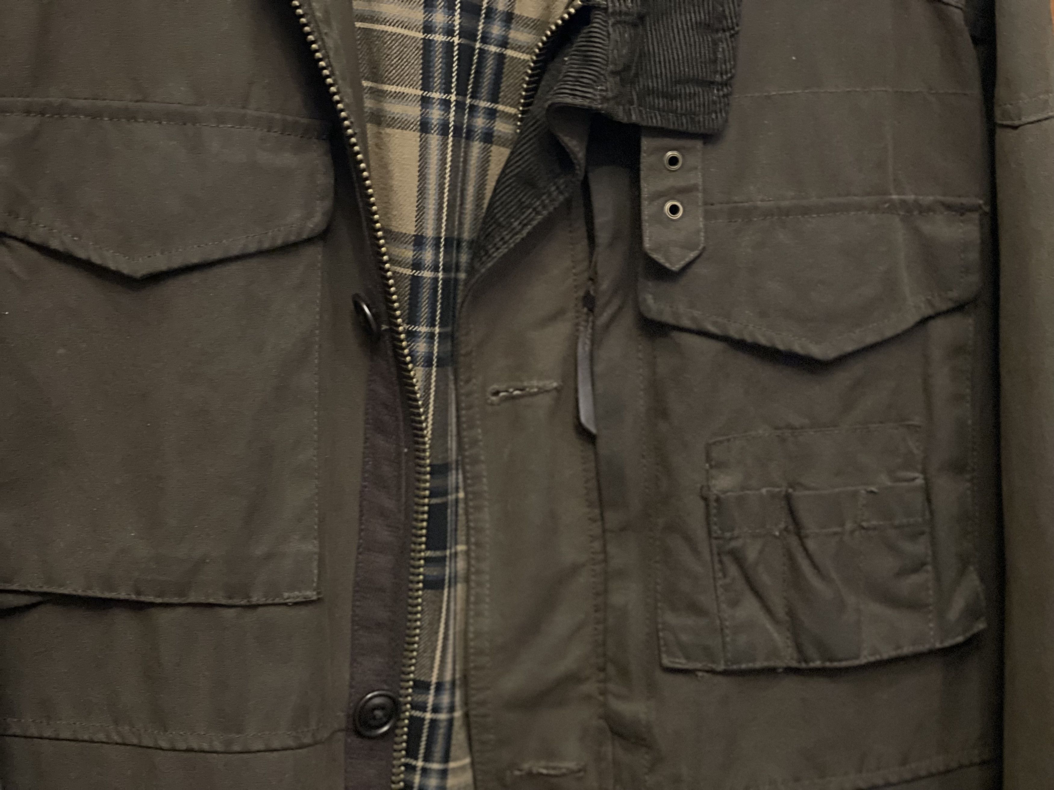 J.Crew J.Crew British Millerain Waxed Cotton Jacket Men’s Size L Size US L / EU 52-54 / 3 - 2 Thumbnail