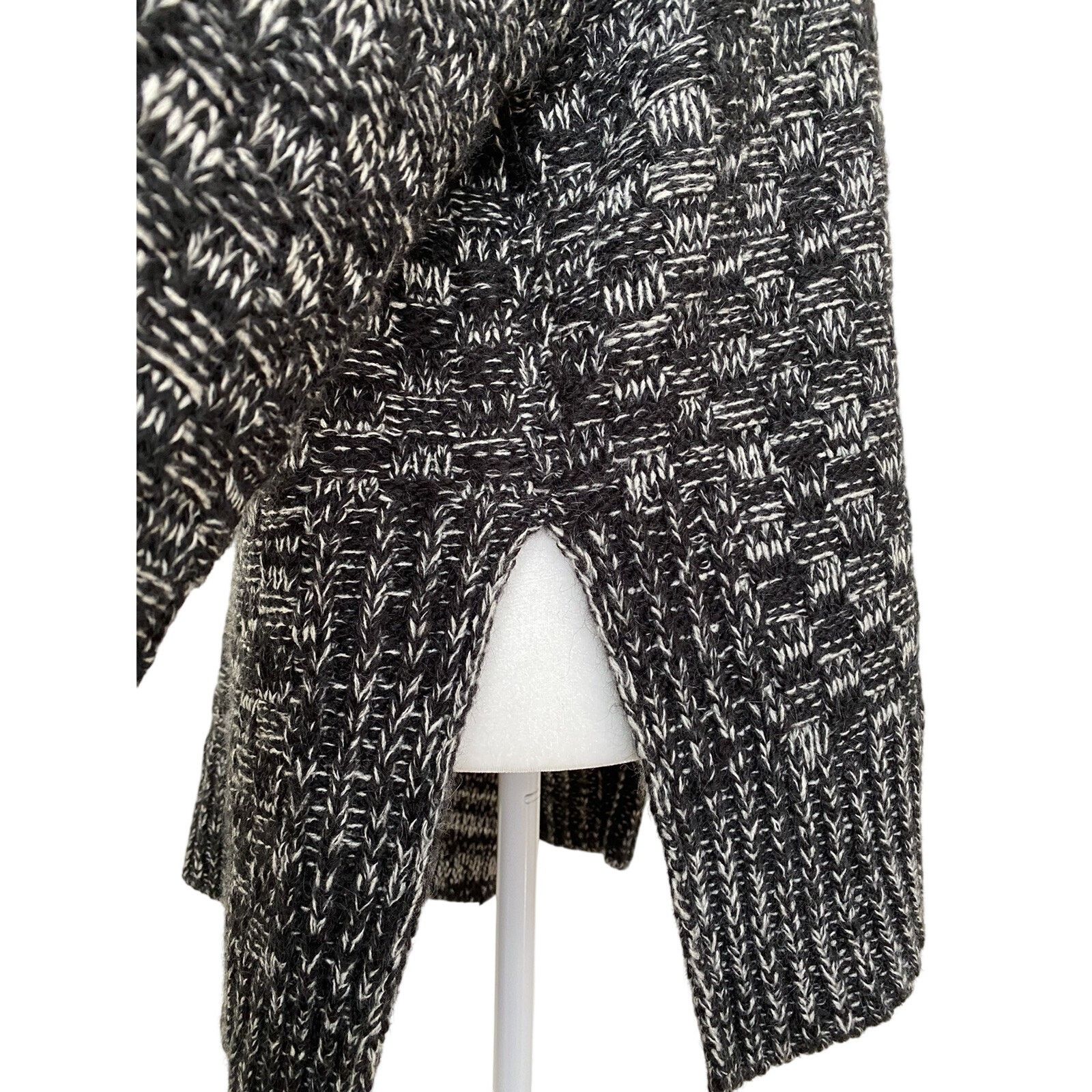 Topshop Topshop black and white wool size M warm tunic A003076 Size M / US 6-8 / IT 42-44 - 4 Thumbnail