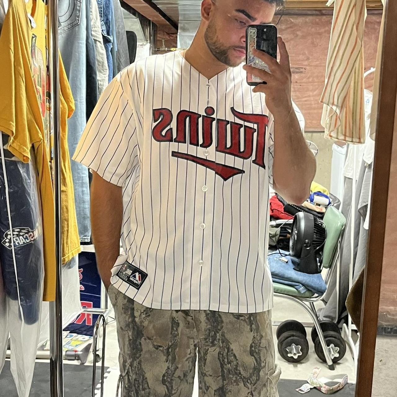 Majestic Cropped Majestic Minnesota Twins MLB Size US XL / EU 56 / 4 - 8 Thumbnail