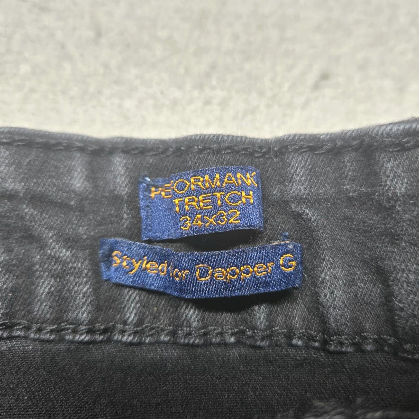 Vintage Christian Peters Mens Khaki Corduroy Pants Adult Regular 34 x 32 Blue Size US 34 / EU 50 - 4 Thumbnail
