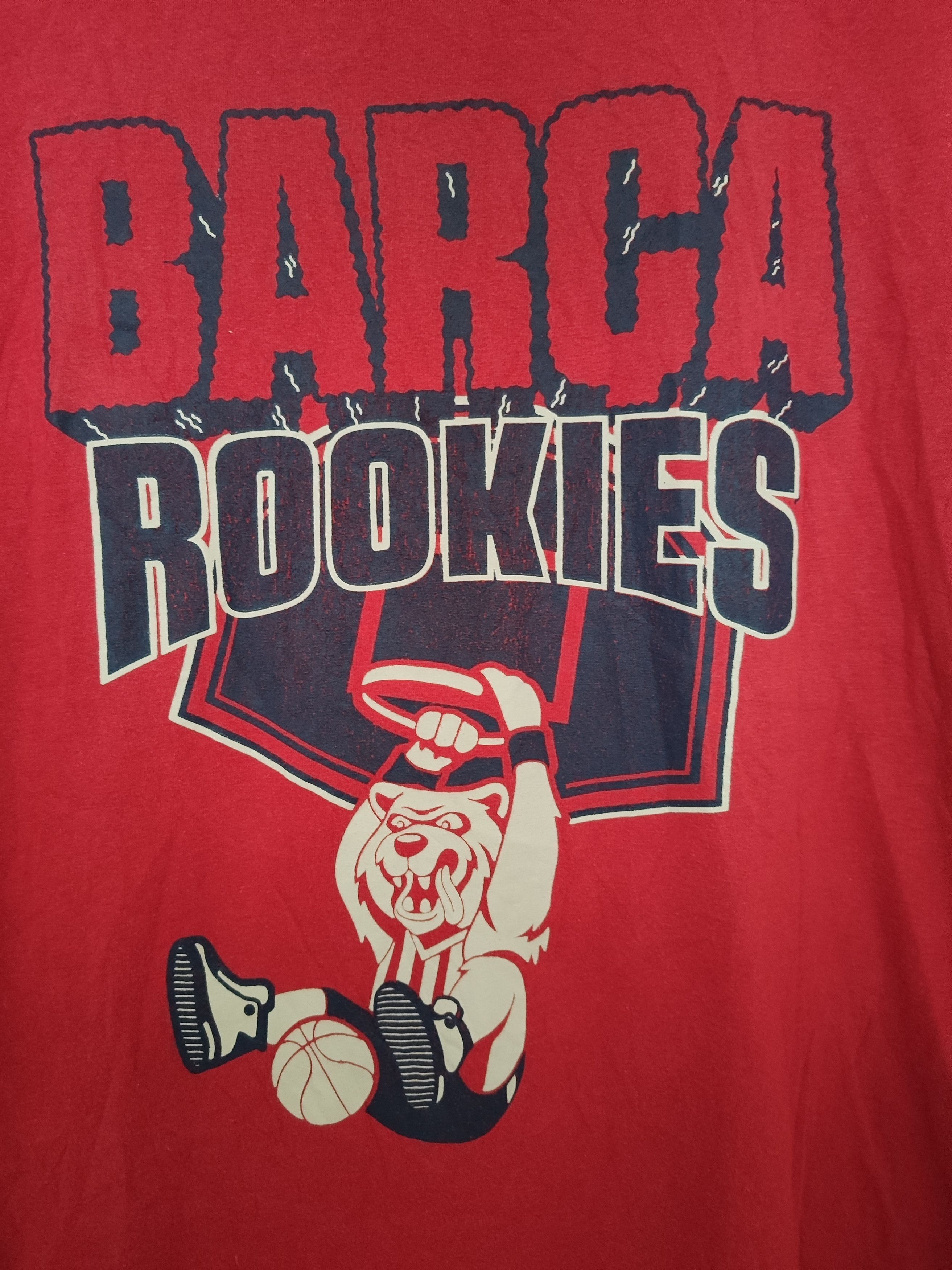 Vintage Vintage "Barca Rookies" Bulldog Basketball Tee 90s S Size US M / EU 48-50 / 2 - 2 Thumbnail