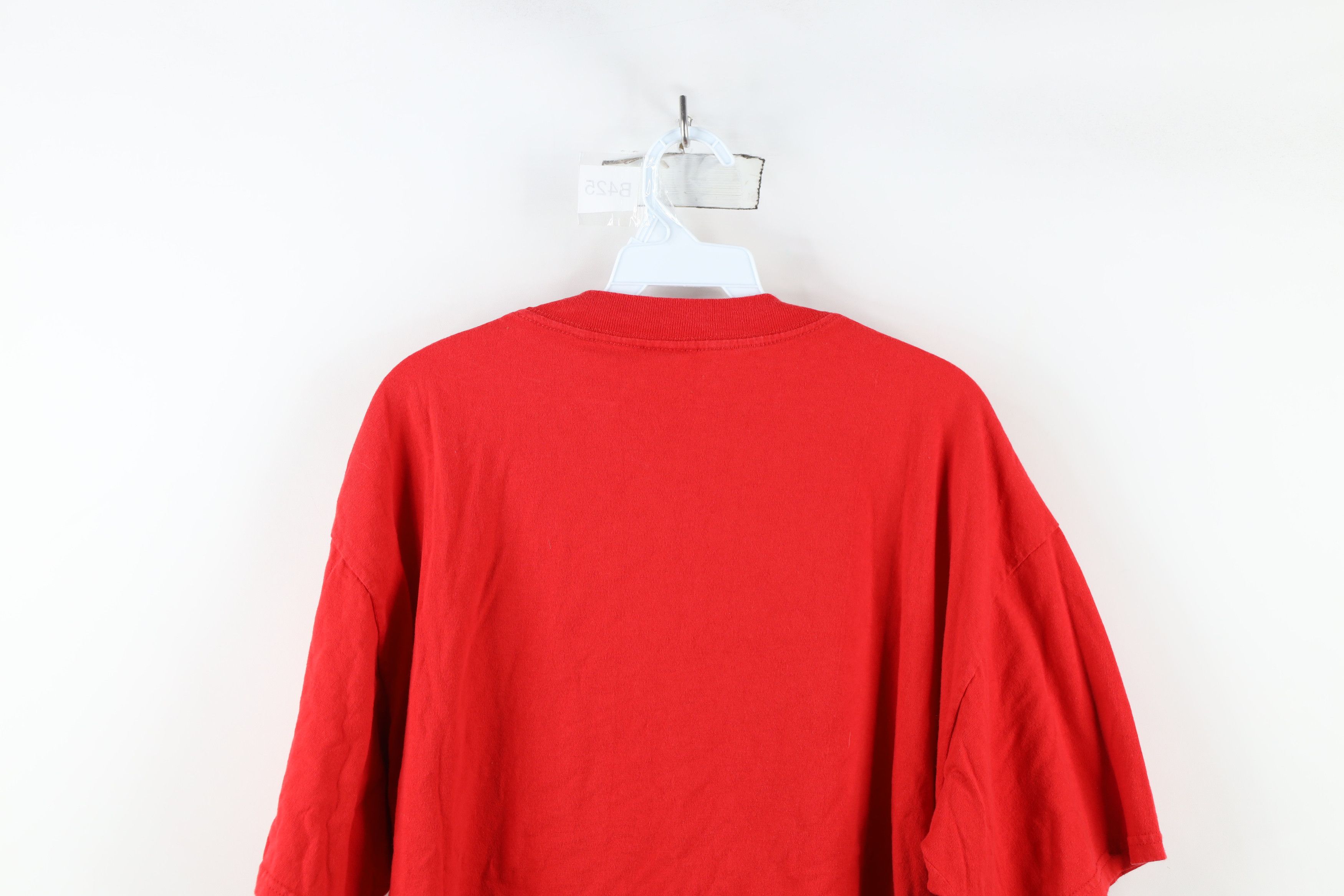 Vintage Vintage 90s Detroit Red Wings Hockey Short Sleeve T-Shirt Size US XL / EU 56 / 4 - 13 Thumbnail