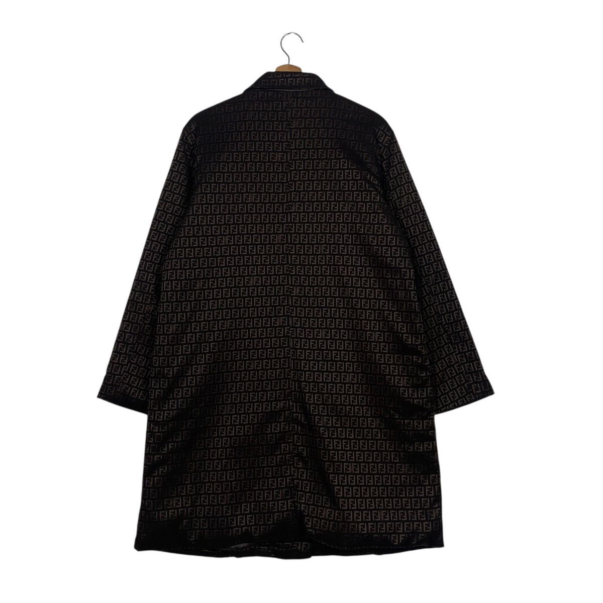 Fendi Vintage Fendi Zucca Monogram Trenchcoat Size M / US 6-8 / IT 42-44 - 8 Thumbnail