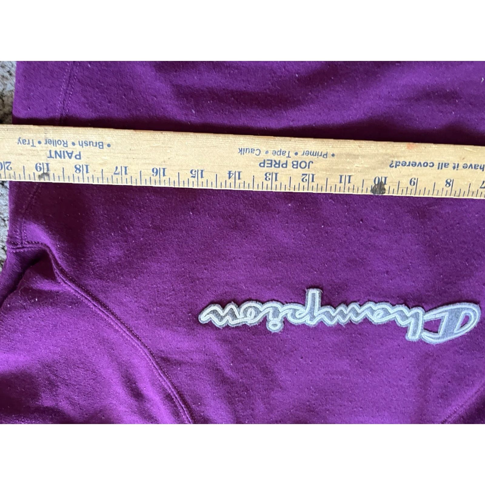 Champion Champion Hoodie Women Small S Purple High Neck Sweatshirt Gym Workout Run Size S / US 4 / IT 40 - 6 Thumbnail