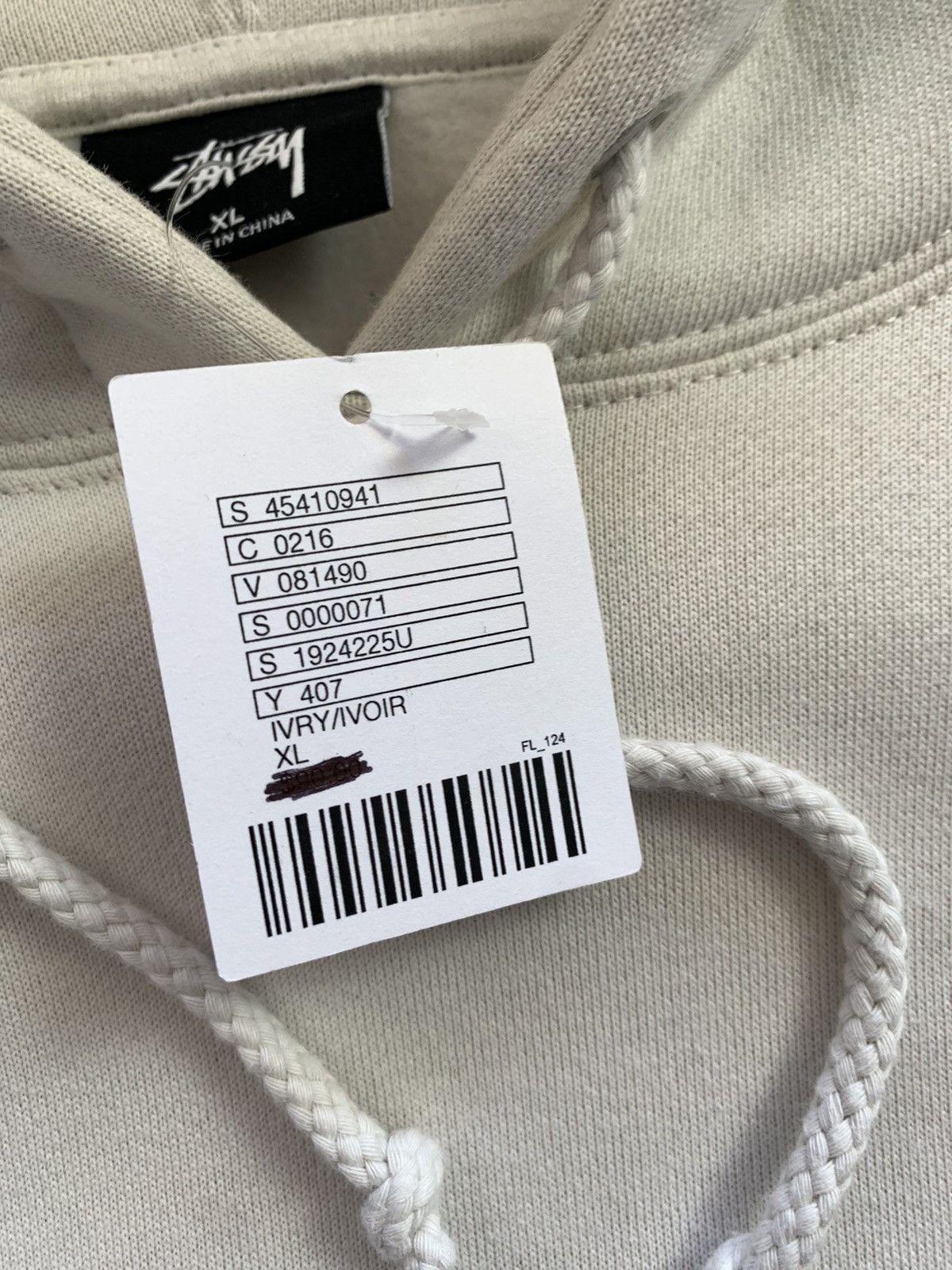 Stussy STUSSY BEIGE 8 BALL FLAMES HOODIE XL Size US XL / EU 56 / 4 - 6 Thumbnail