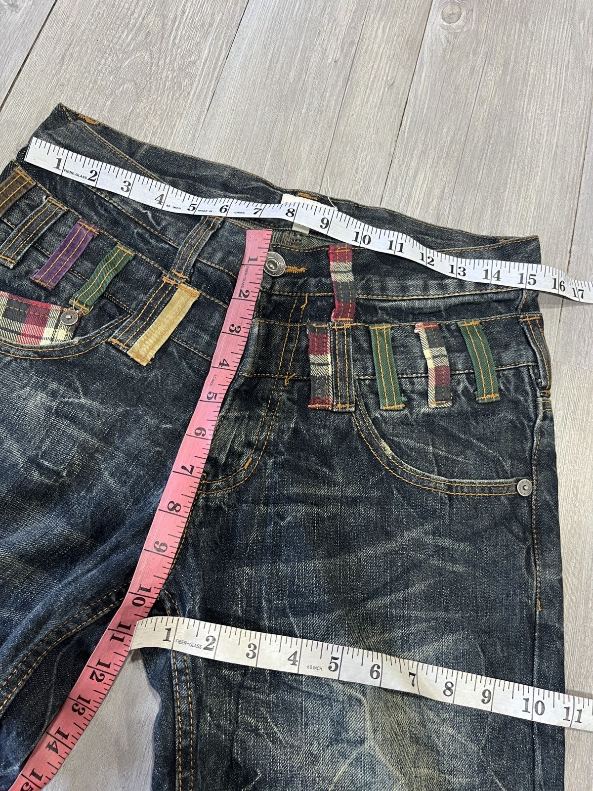 Hysteric Glamour Vintage NYLAUS DOUBLE WAIST Size US 31 - 11 Thumbnail