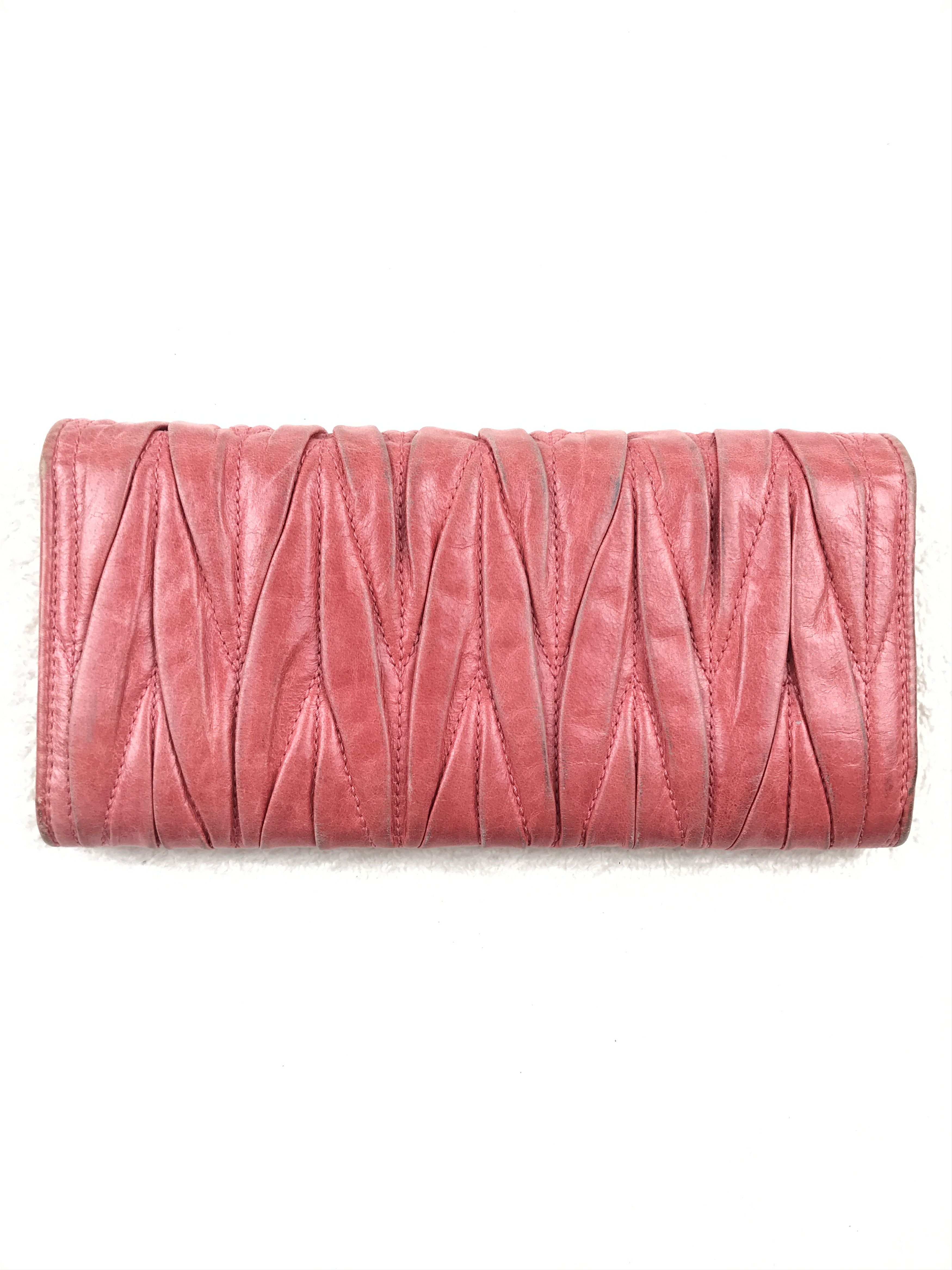 Miu Miu × Vintage Miu Miu Bifold Long Wallet Size ONE SIZE - 2 Thumbnail