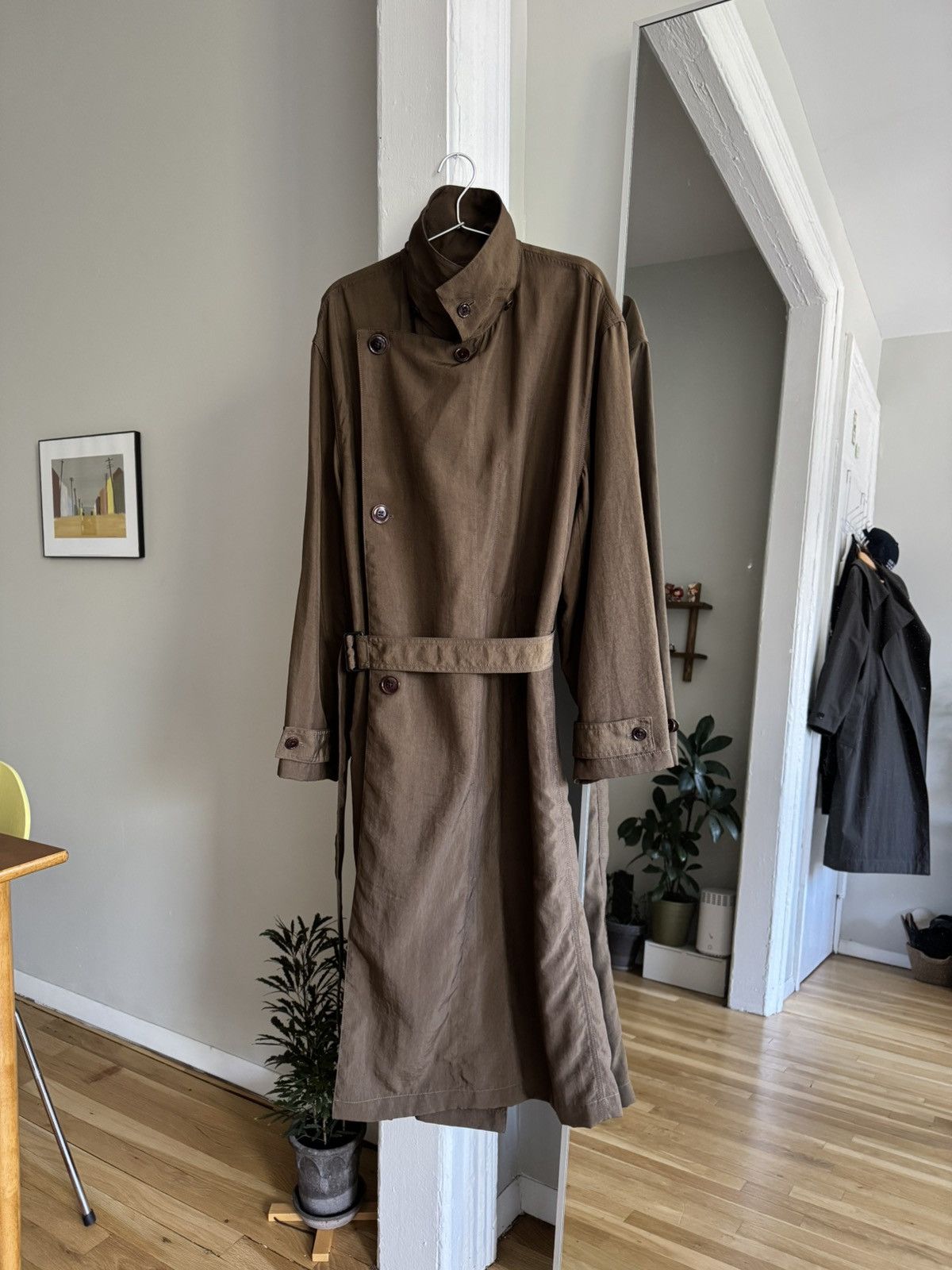 Lemaire Lemaire Rain Coat in Kobicha Brown SS22 Size US S / EU 44-46 / 1 - 2 Thumbnail