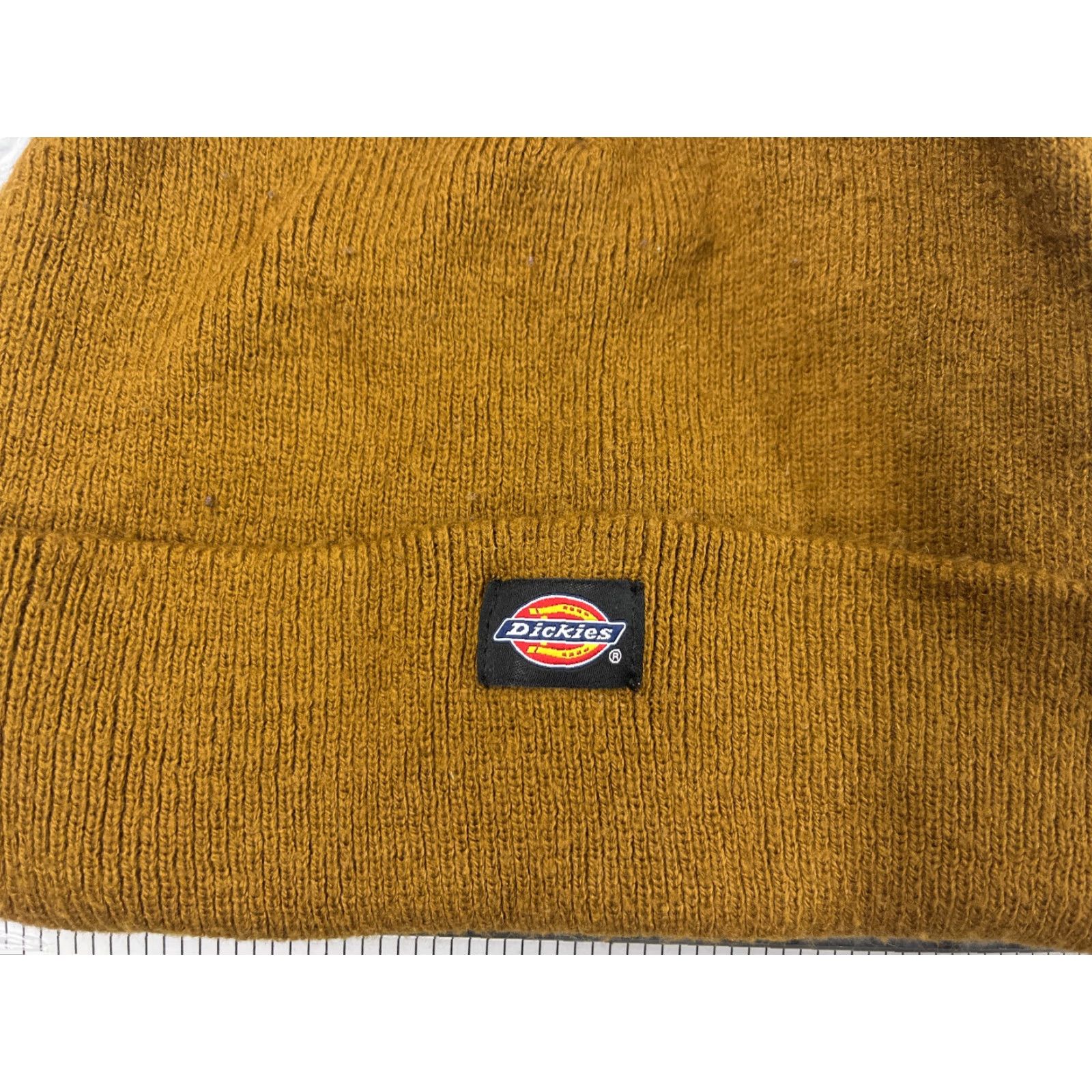 Dickies Dickies Beanie KnIT Beanie One Size Brown 100% Acrylic Knit Unisex Adults Winter Ski Outdoor Logo Beanie Mens Womens Boys Girls Size ONE SIZE - 2 Thumbnail