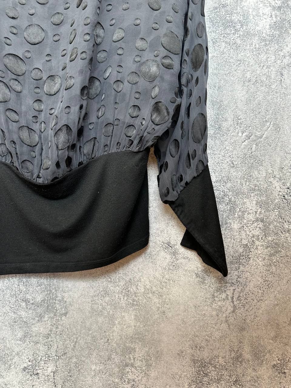 Issey Miyake Issey Miyake Sheer Polka Dot Blouse Vintage Black Japan Size M / US 6-8 / IT 42-44 - 9 Thumbnail