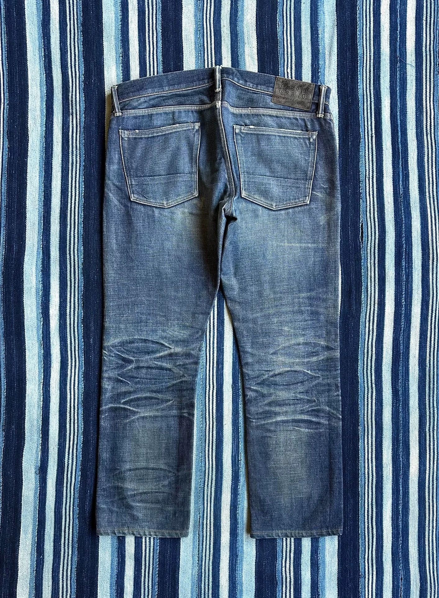 Fabric Brand & Co. Fabric Brand&Co Selvage PT 8/10 W33L30 Distressed Hemmed Size US 33 - 2 Thumbnail