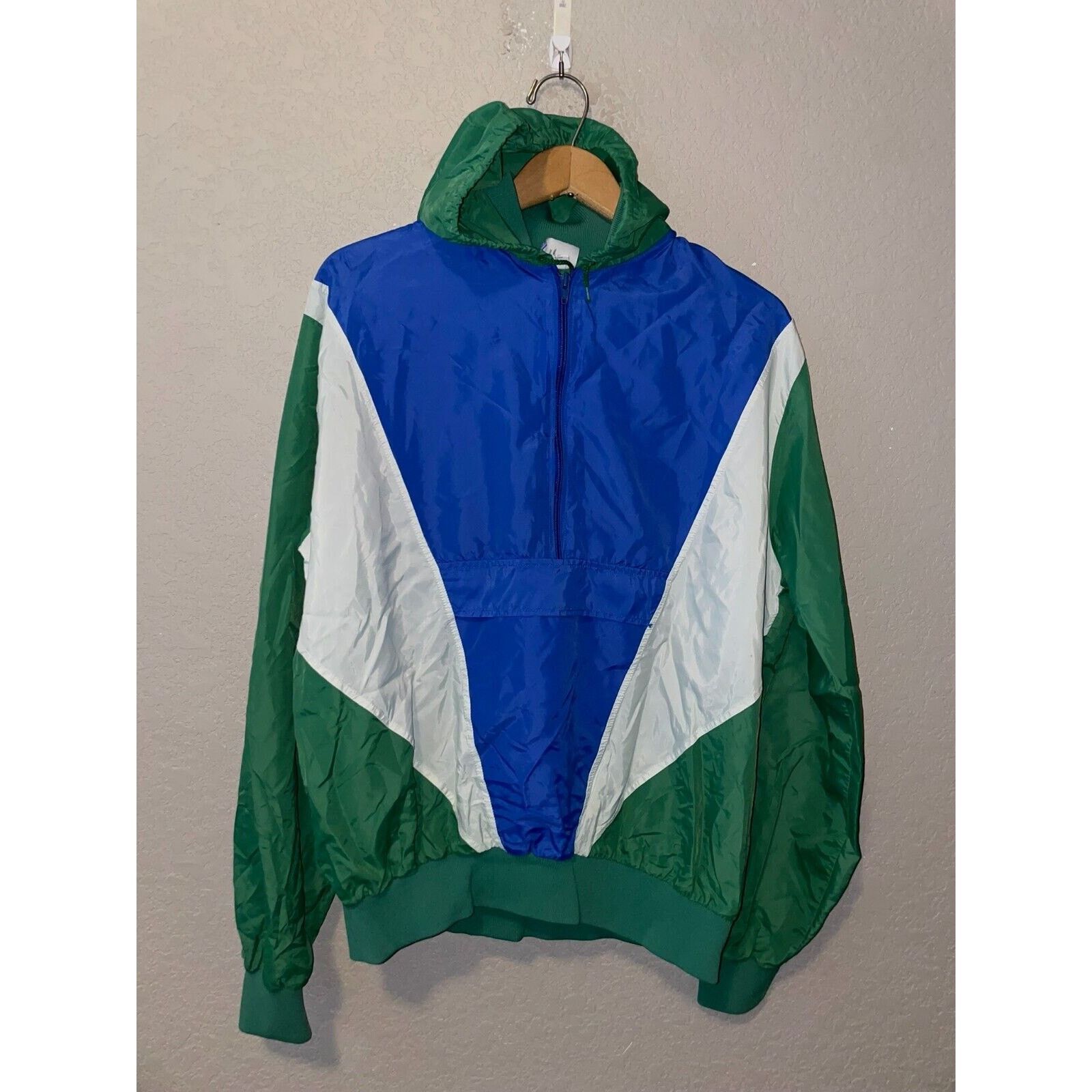 Vintage Vintage Blue Green Windbreaker Doherty Country Club CC VTG L Size US L / EU 52-54 / 3 - 2 Thumbnail