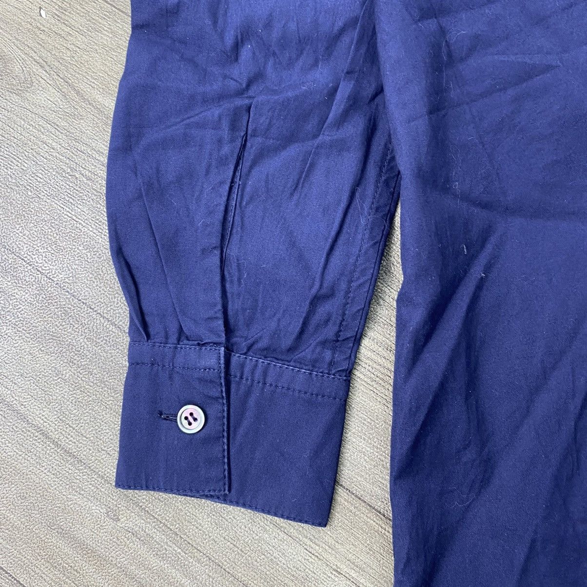gomme Vintage Gomme Yohji Yamamoto Ruffled Raw-Trim Woven 3D Shirt Size US M / EU 48-50 / 2 - 13 Thumbnail