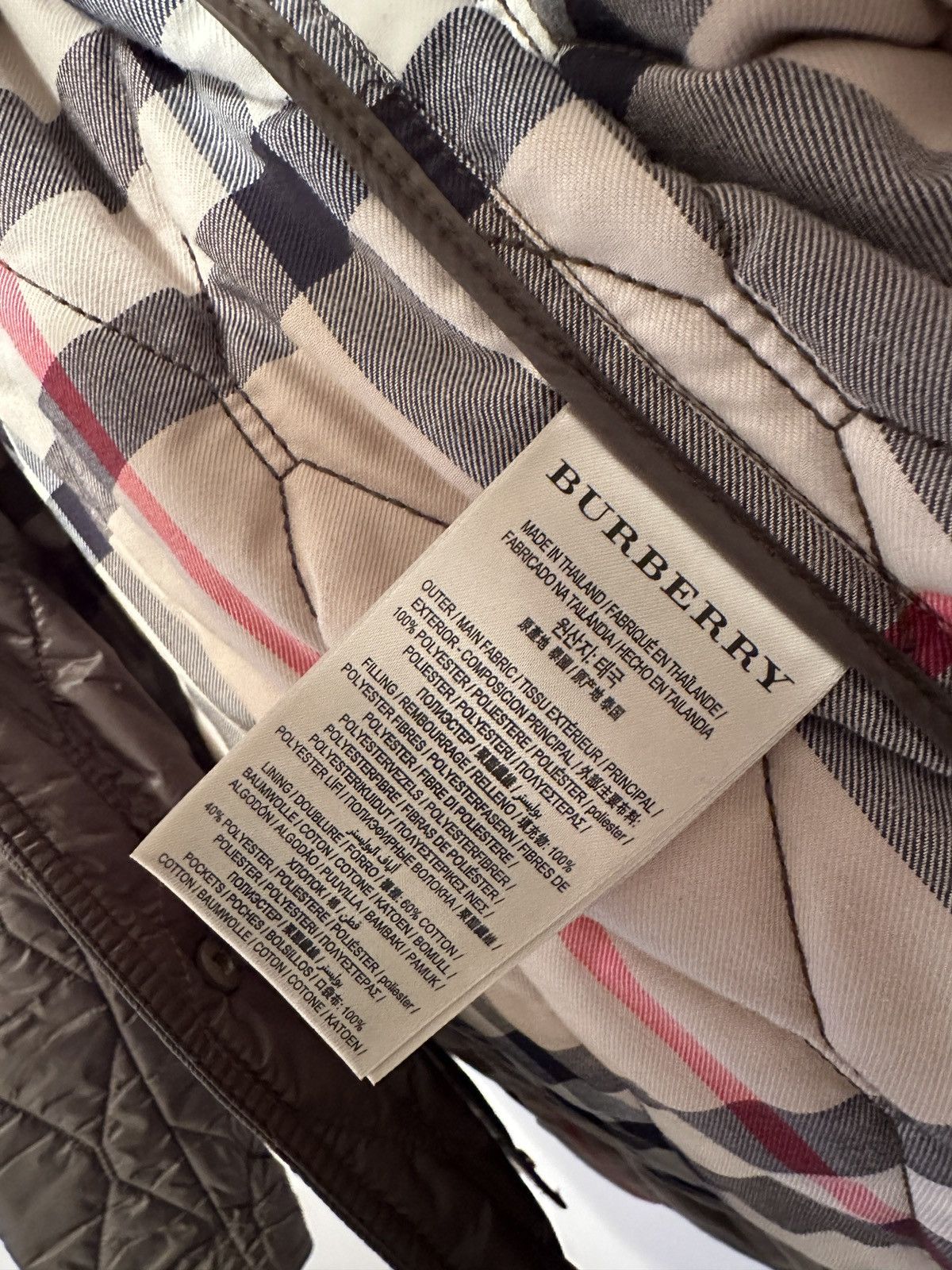 Burberry Burberry Quilted Blazer Jacket Olive Size US M / EU 48-50 / 2 - 8 Thumbnail