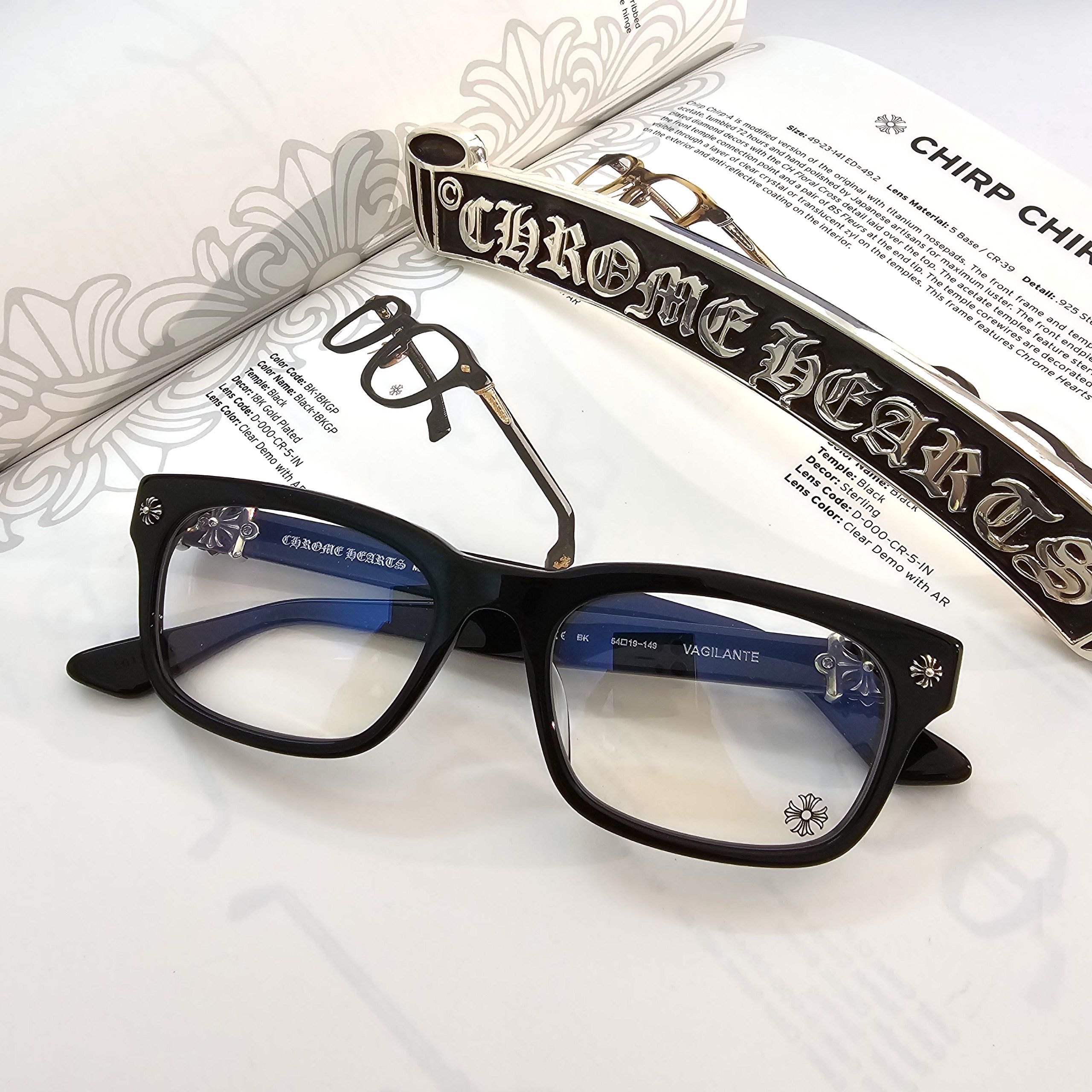Chrome Hearts CHROME HEARTS VAGILANTE BLACK BK Size ONE SIZE - 1 Thumbnail