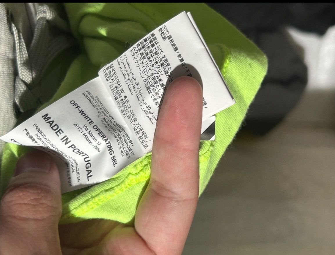 Off-White Off white Tshirt Size Medium Green Size US M / EU 48-50 / 2 - 6 Thumbnail