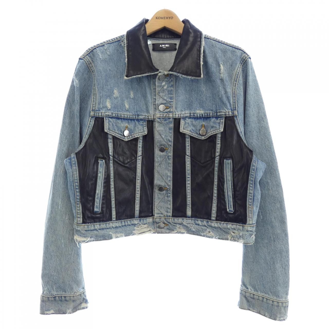 Other Other AMIRI Denim Jacket Denim Outerwear DUTY FREE for USA Size ONE SIZE - 1 Thumbnail