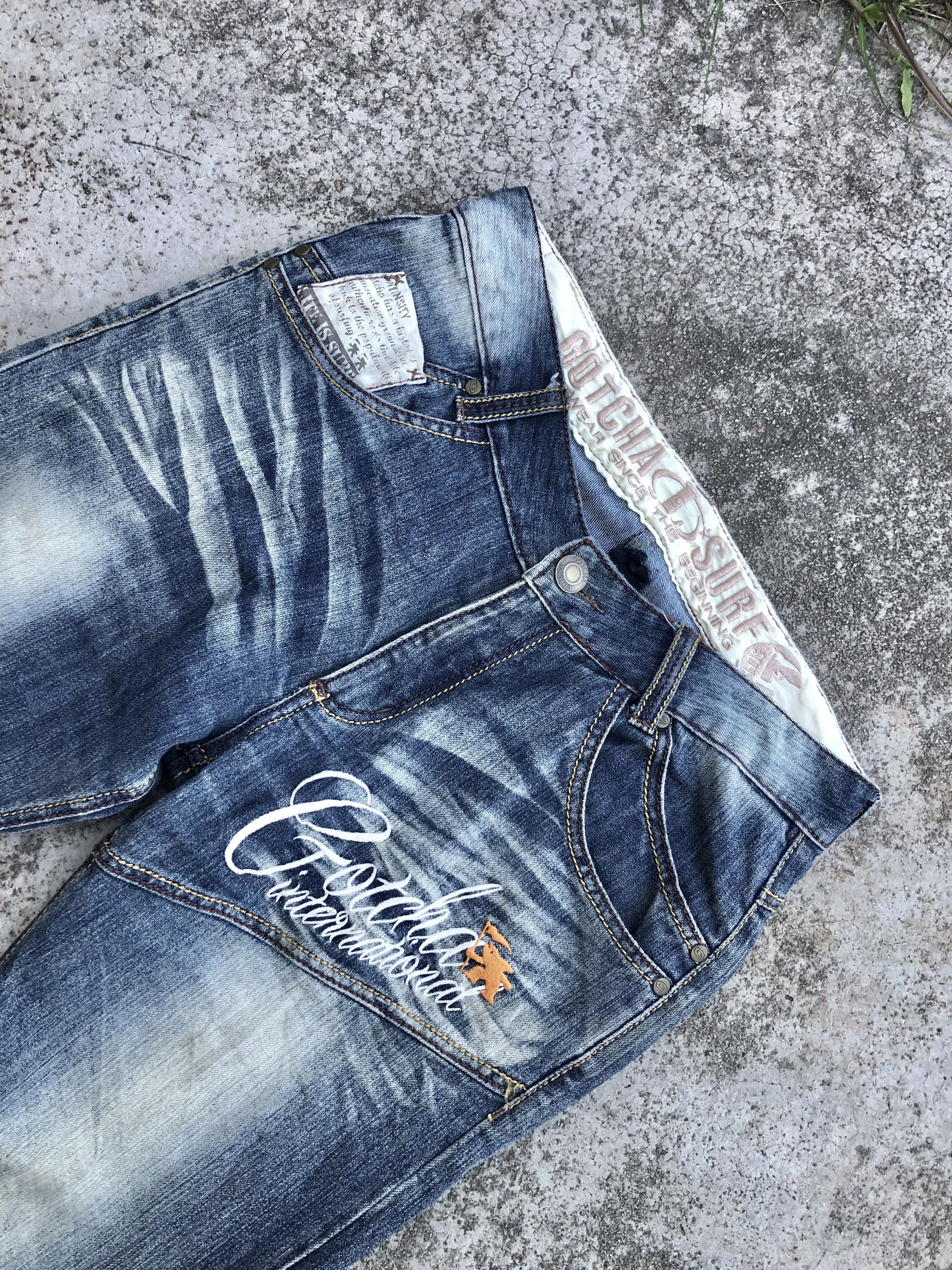Gotcha VINTAGE GOTCHA CURVE DENIM Size US 34 / EU 50 - 4 Thumbnail