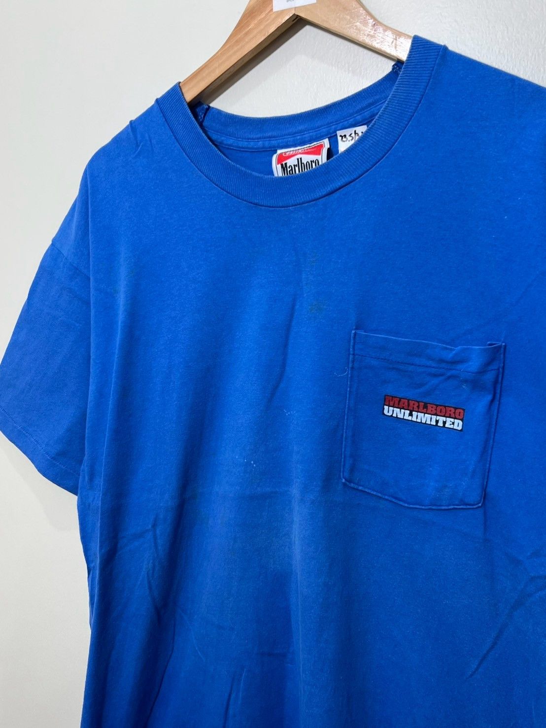 Marlboro × Marlboro Unlimited × Vintage Vintage 90's Marlboro Unlimited Shirt pocket bnz01 Size US XL / EU 56 / 4 - 2 Thumbnail