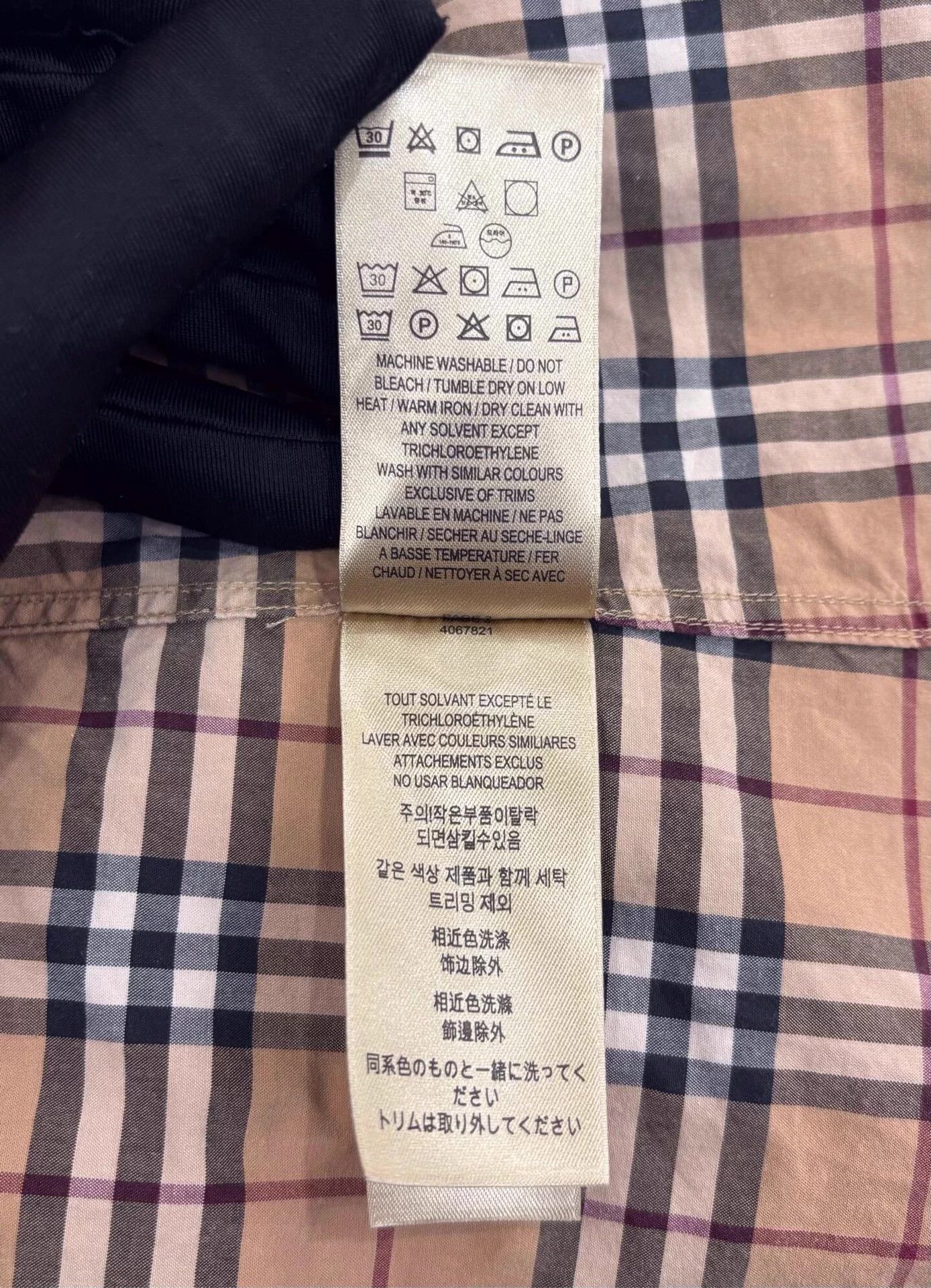 Burberry Burberry London men's brown check shirt jacket L Size US L / EU 52-54 / 3 - 1 Thumbnail