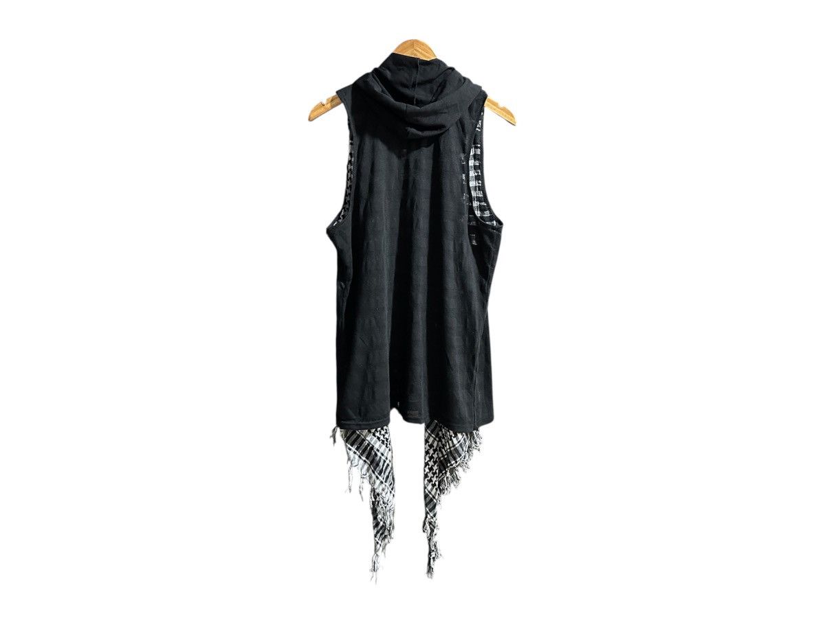 Japanese Brand 🔥Sick Y2K Dope.H Double Layered Shamagh Vest Hooded Size US L / EU 52-54 / 3 - 13 Thumbnail