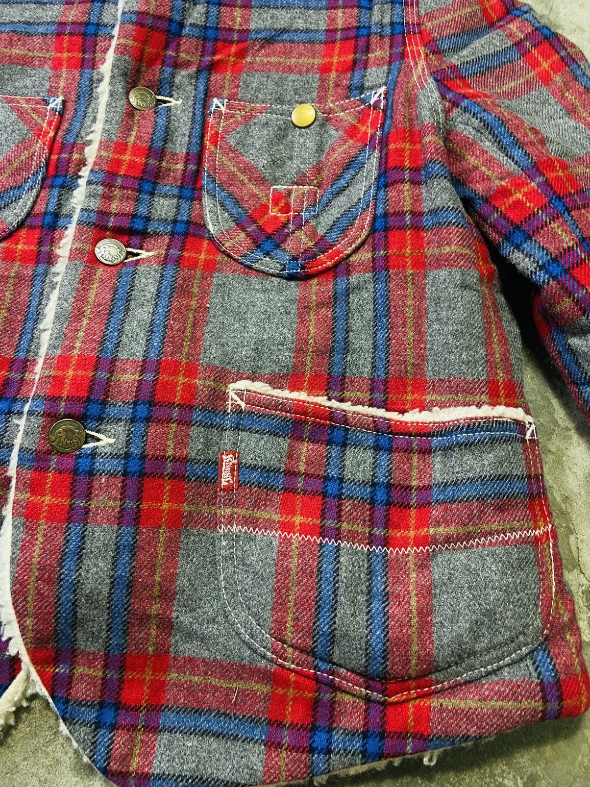 Hysteric Glamour RNA inc Syndrome Sherpa Flanel Tartan (Hysteric Style) Size US M / EU 48-50 / 2 - 7 Thumbnail